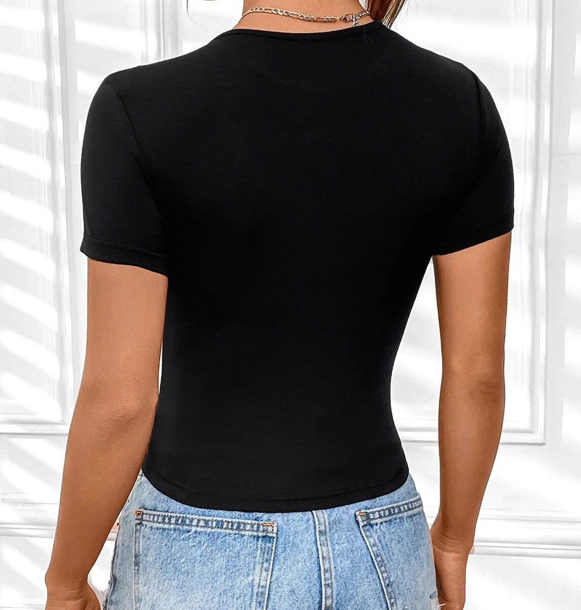 RMK Print-Shirt T-Shirt Damen Kurzarm Love günstig online kaufen