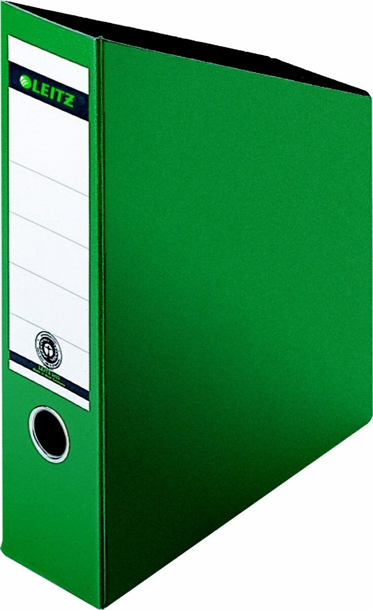 LEITZ Stehsammler Stehsammler A4 Hartpappe 80mm grün (10 Stück)