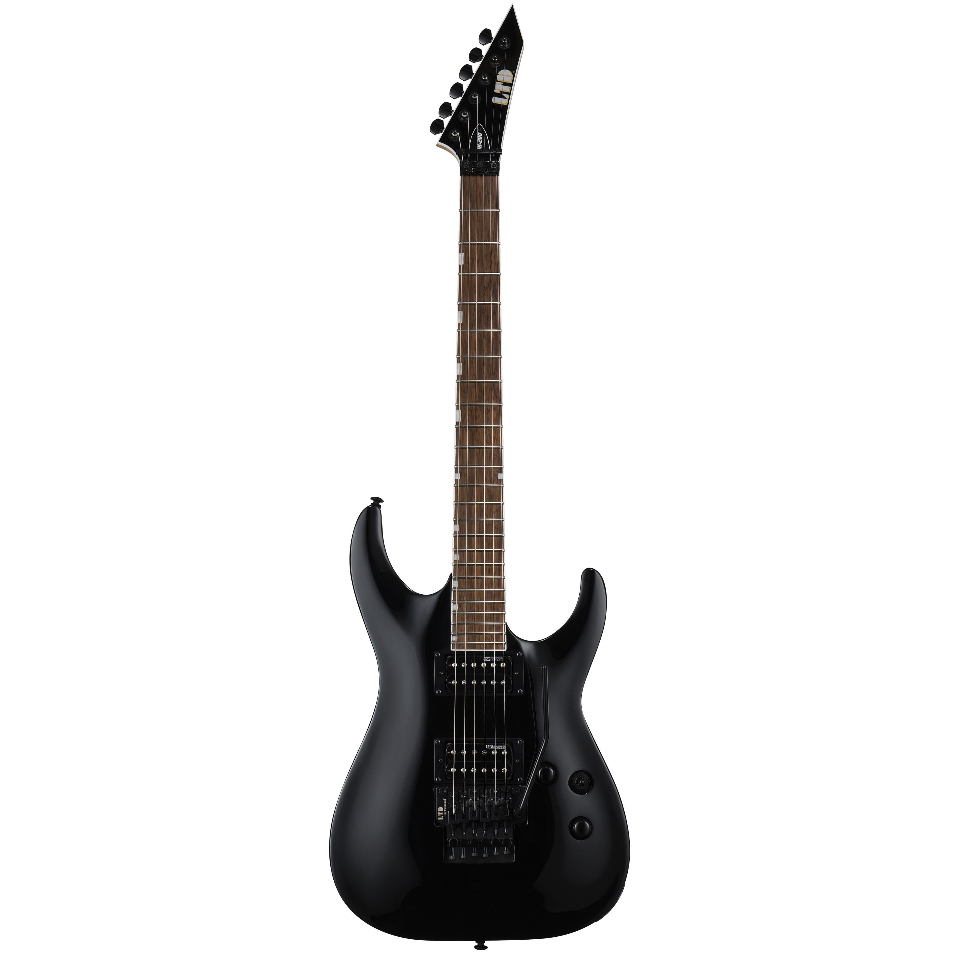 ESP E-Gitarre, LTD MH-200 Black, LTD MH-200 Black - E-Gitarre