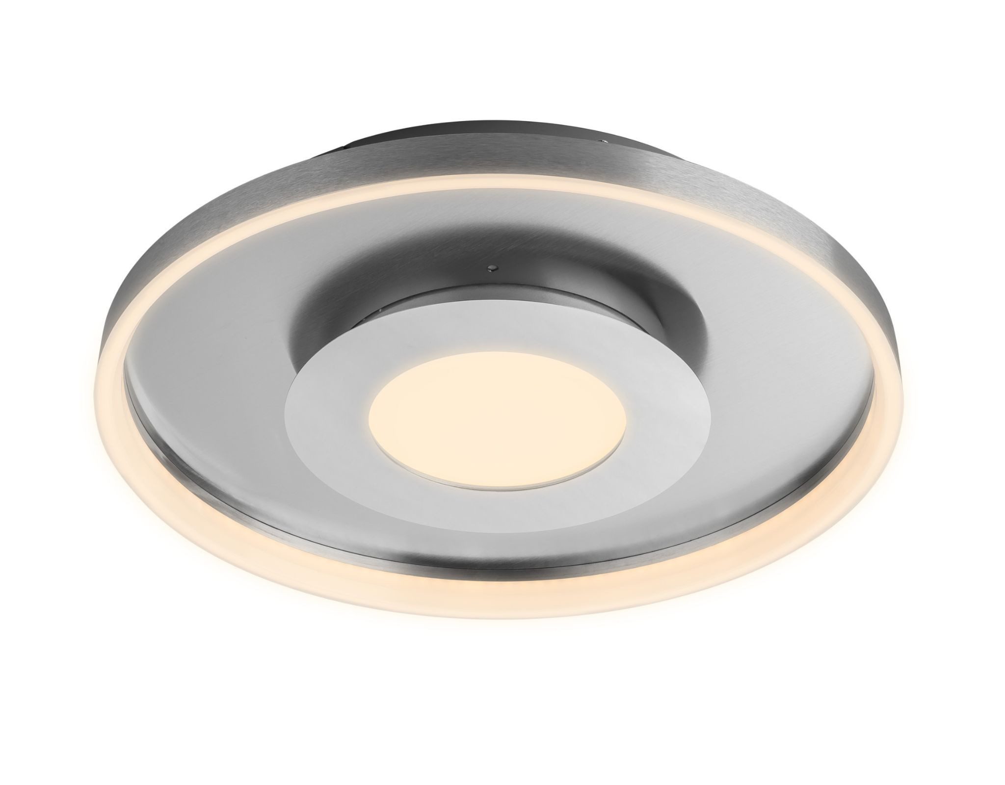 Livarno home Deckenleuchten Deckenleuchte Lampe mit Innenlicht rund modern 3 Helligkeiten, LED fest integriert, Warmweiß, energiesparend, zeitloses Design, 25.000h Lebensdauer