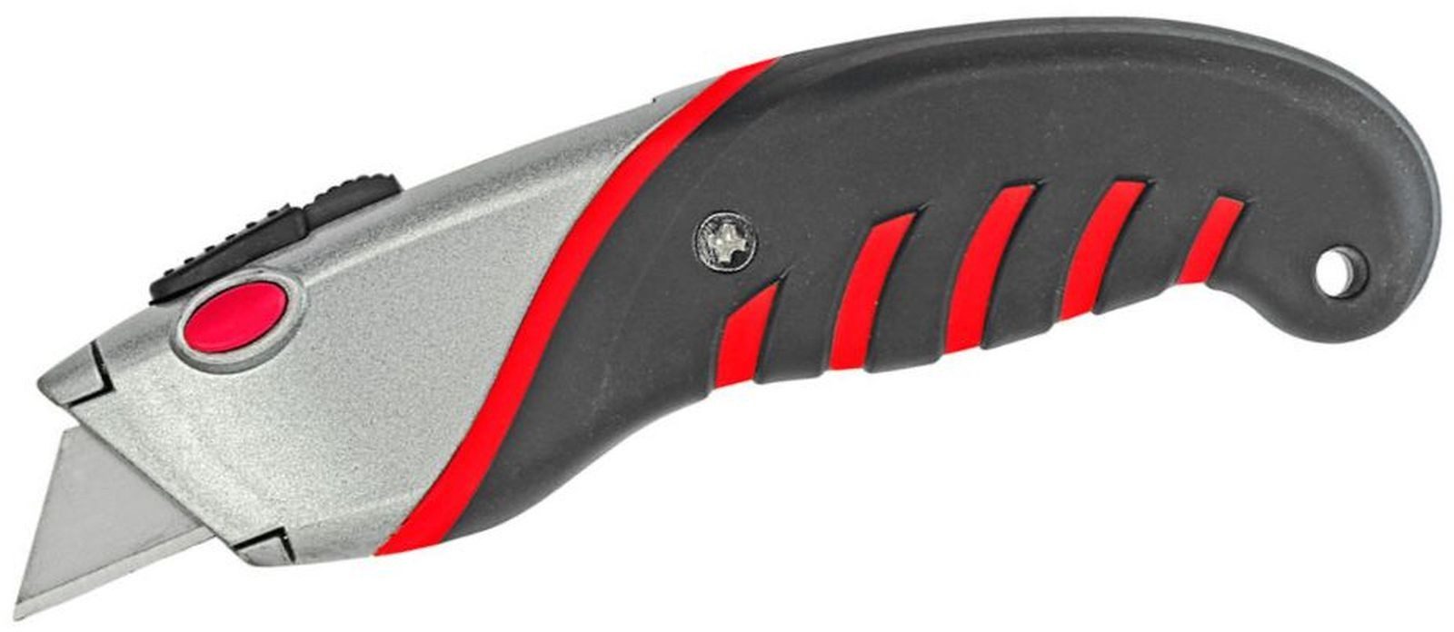 Cutter Sicherheits-Universal-Cutter 2in1 silber/schwarz/rot
