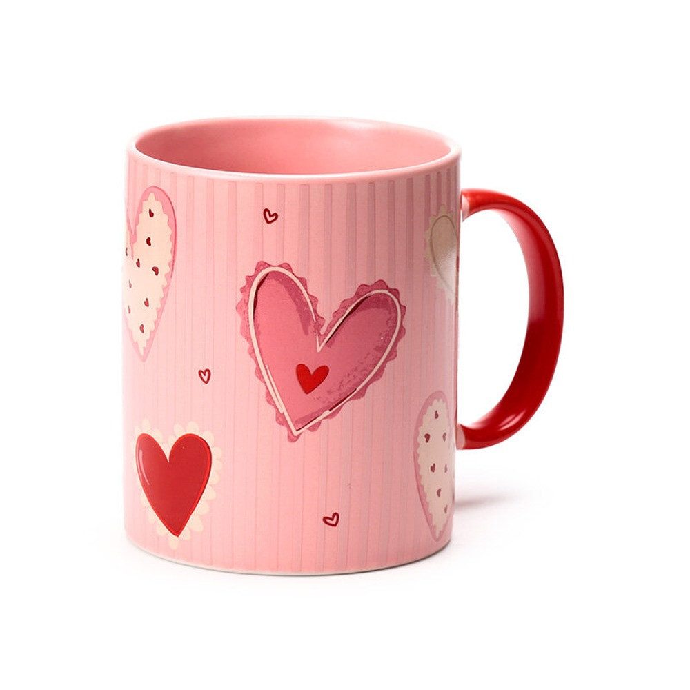 Puckator Becher Amore Hearts Liebe Herzen Porzellanbecher