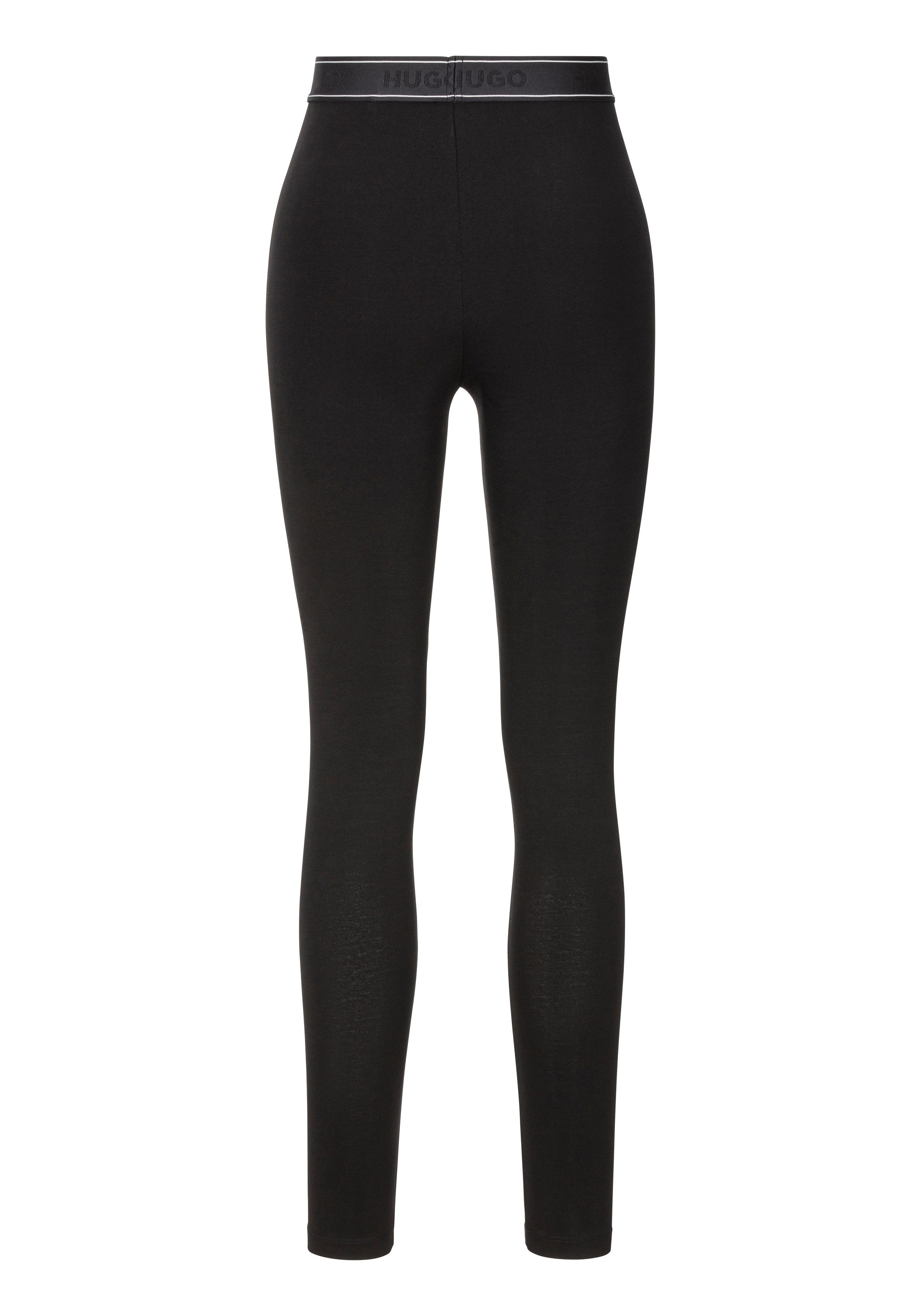 HUGO Blue Leggings Classic Leggings mit Logo-Elastiktape in der Taille günstig online kaufen