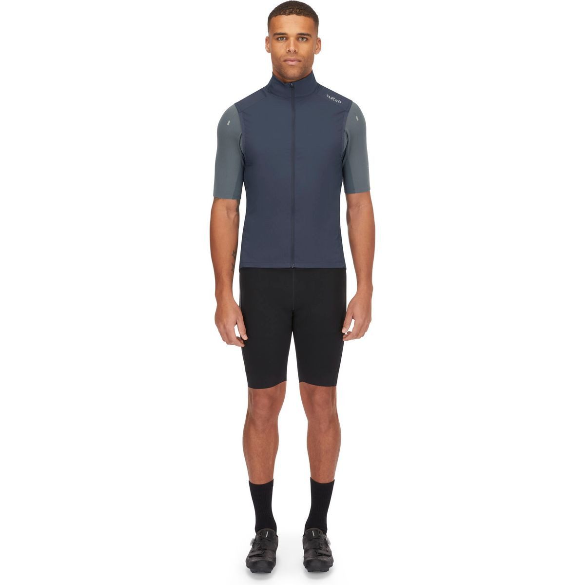Rab Funktionsweste Cinder Windveil Vest Leichte, windabweisende Weste mit strategisch platzierten Materialien