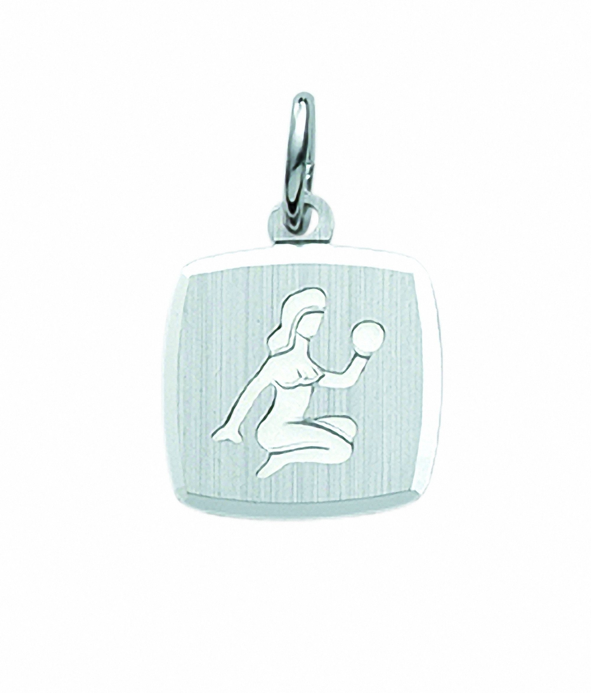 Jungfrau, Anhänger Sternzeichen Set 925 Kette mit Silber Adelia´s Anhänger Halskette Schmuckset - mit