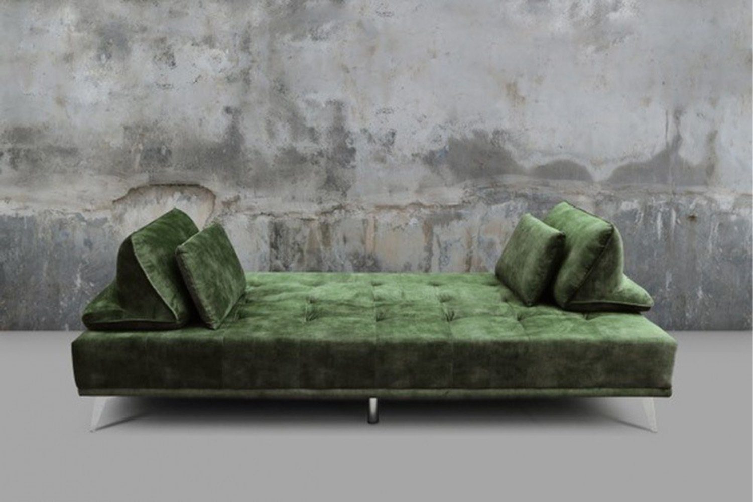 KAWOLA Schlafsofa »WIOLO«, Sofa Daybed Stoff mit o. ohne Hocker versch. Farben