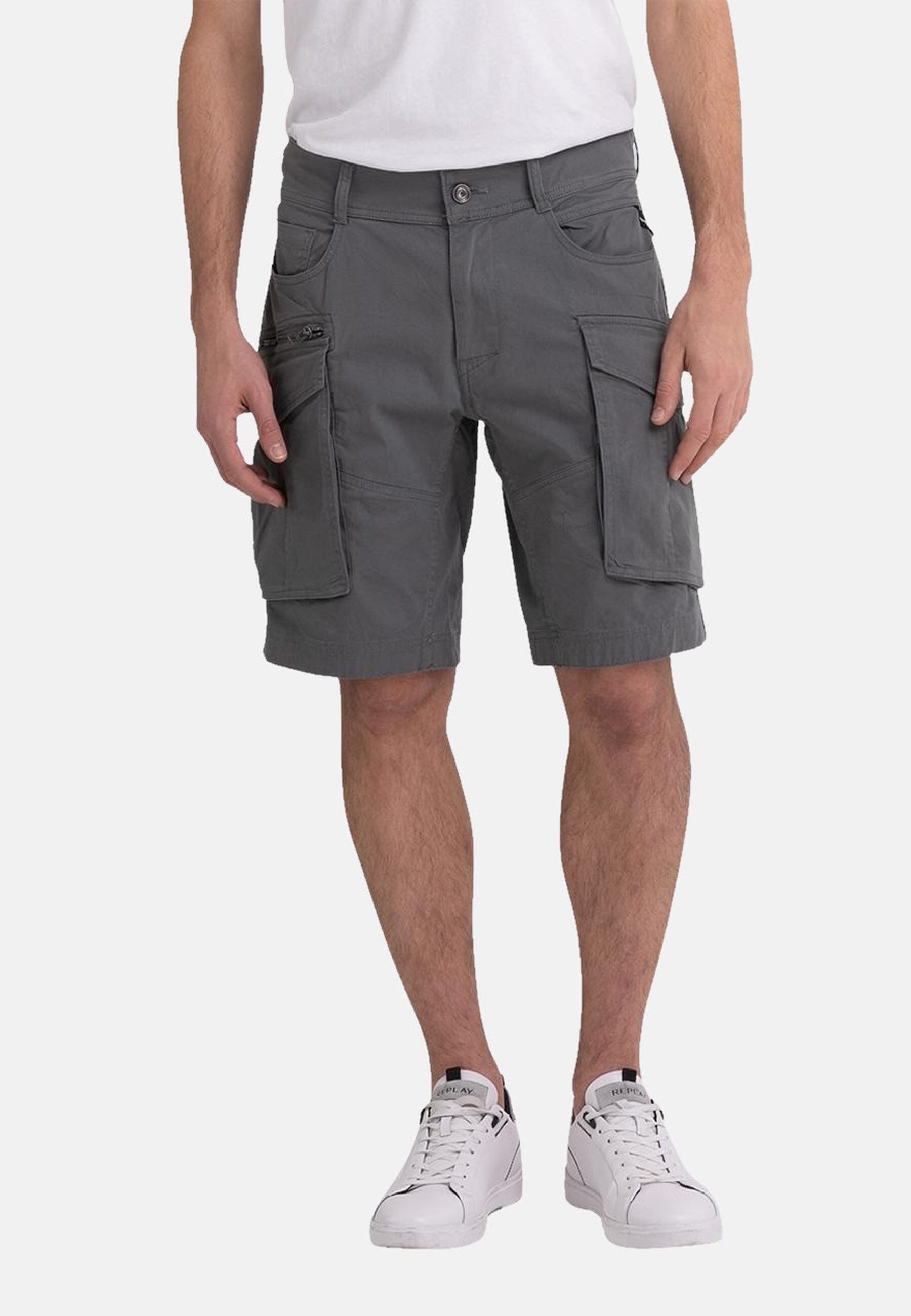 Replay Cargoshorts Shorts Cargo-Bermudashorts Joe aus Twill mit