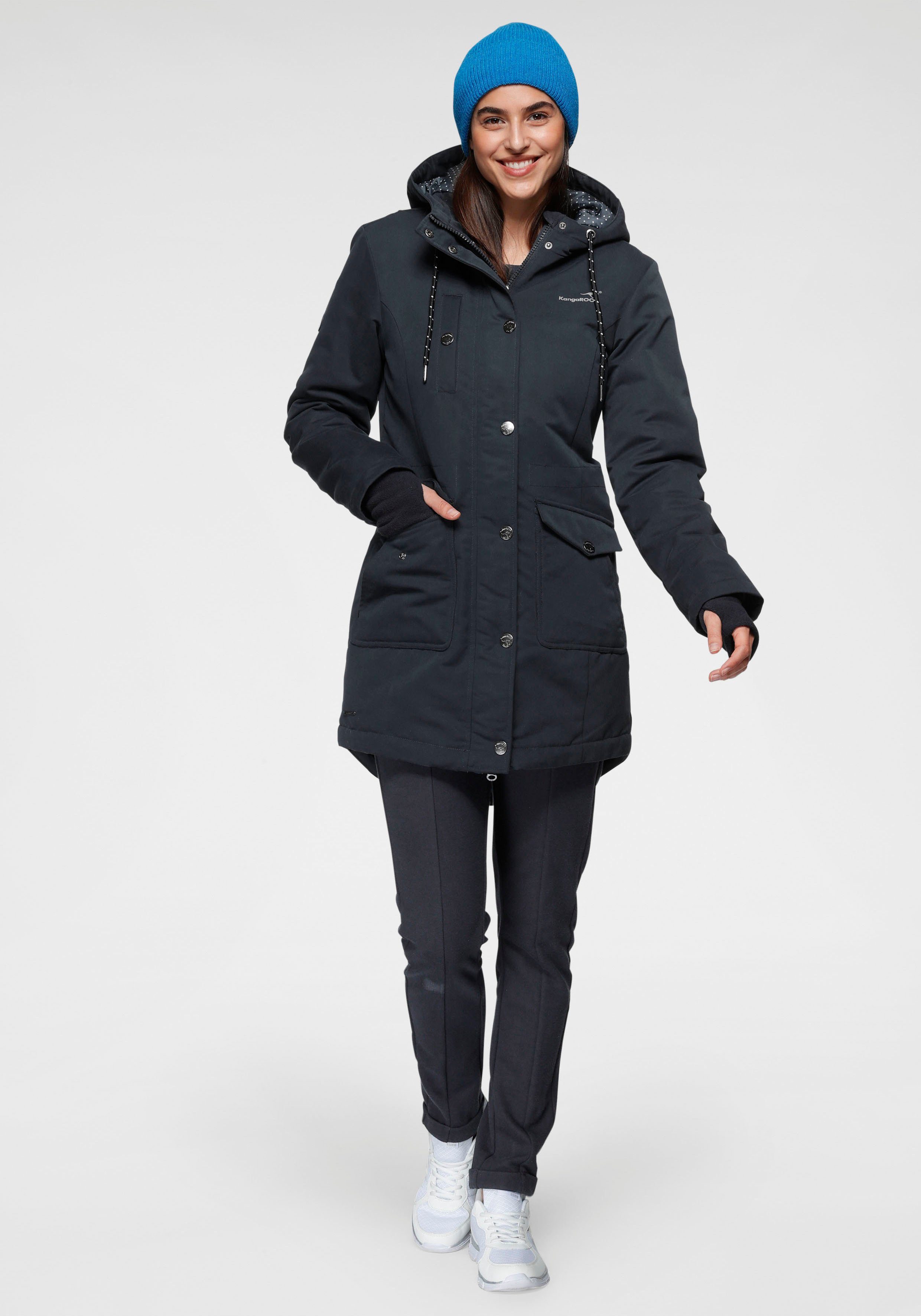KangaROOS Langjacke für den Übergang, aus leichtem Webmaterial, modisch – Bild 4 von 5