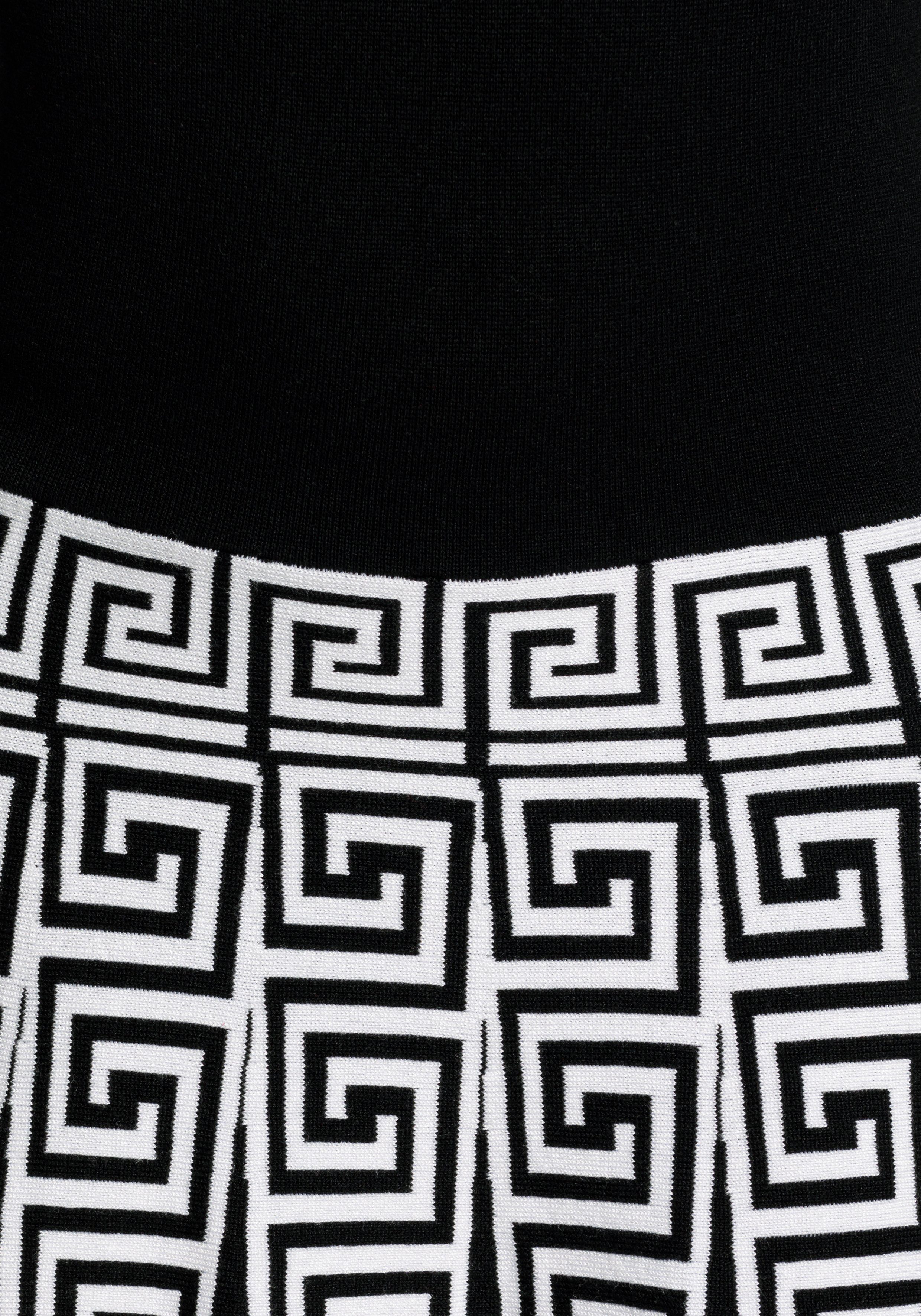 Melrose knitted dress for parties and festive occasions, short dress, figure-hugging