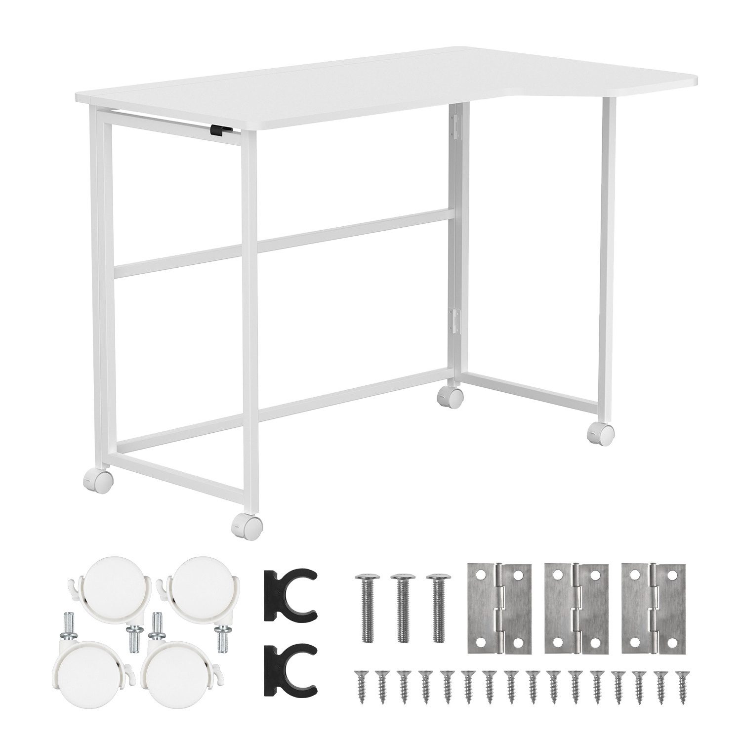 Schreibtisch Klappschreibtisch mit Rollen MC-1250 L