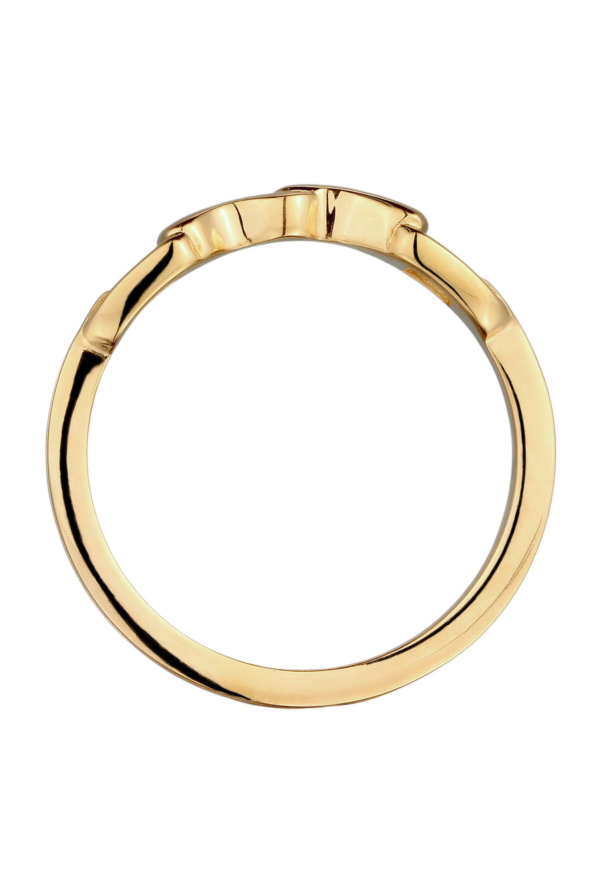 Elli Fingerring Steigbügelring Pferd 925 Sterling Silber