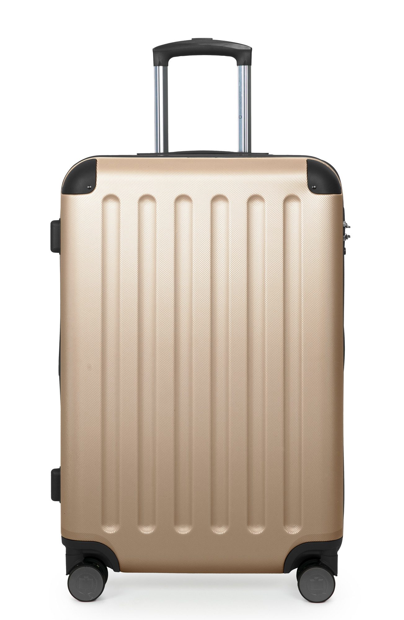 Hauptstadtkoffer Hartschalen-Trolley Spree, 4 Rollen, Kofferset 3tlg Hartschalenkoffer, Erweiterung, ABS, TSA
