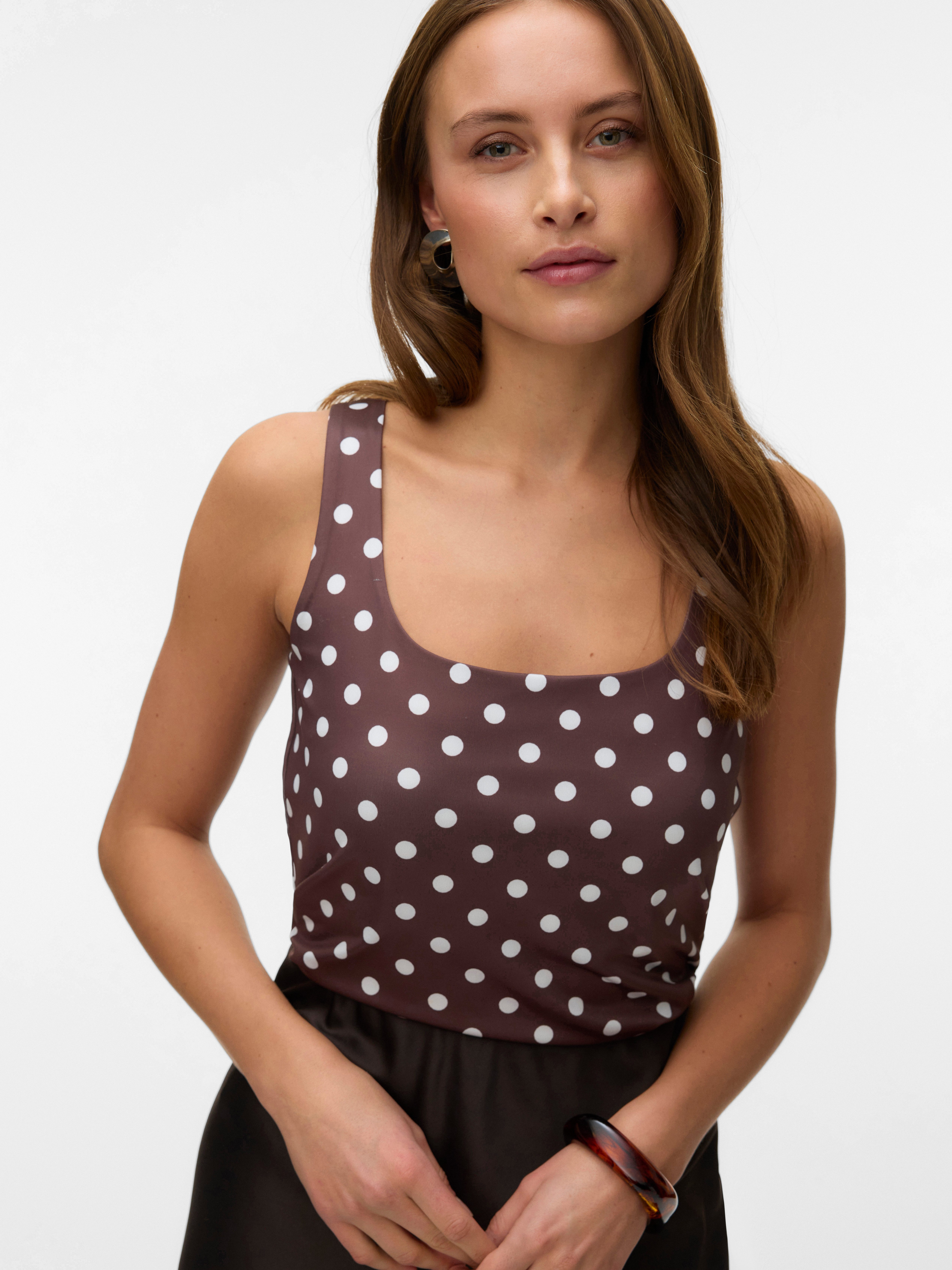 Vero Moda Shirttop VMMILLION SL SQUARE TOP 2-WAY JRS NOOS Materialmix, regu günstig online kaufen