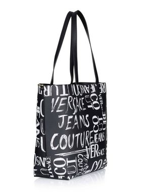 Versace Schultertasche Versace Jeans Couture Tasche schwarz-weiß