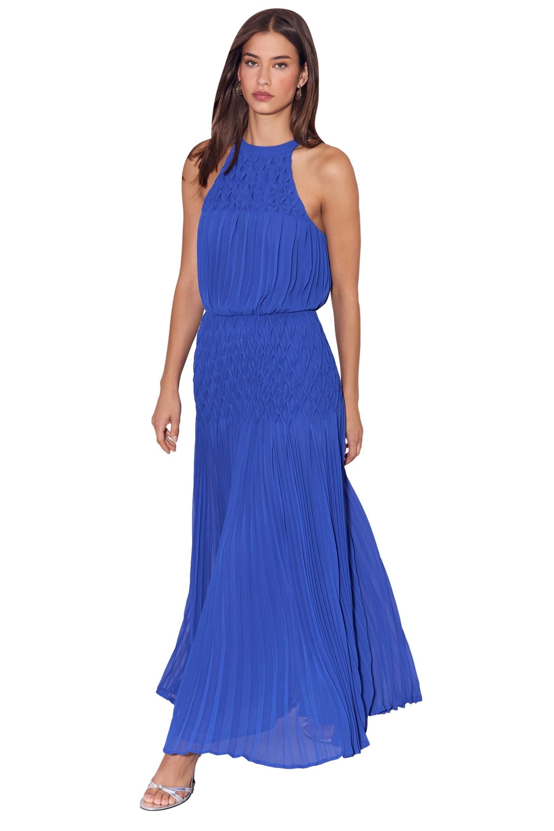 LIPSY Maxikleid Strukturiertes Maxikleid in A-Linie, Regular (1-tlg)