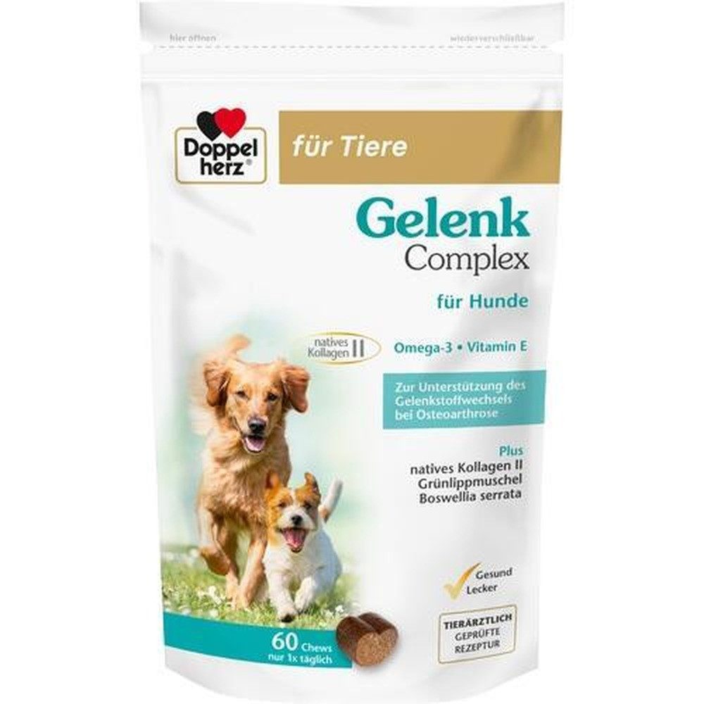 Doppelherz DOPPELHERZ für Tiere Gelenk Complex Chews f.Hunde 60St