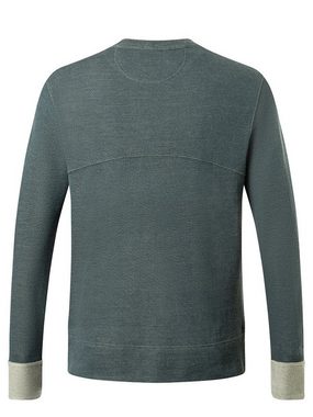 SUPER.NATURAL Sweatshirt Merino Pullover M RIFFLER CREWNECK bequemer Merino-Materialmix