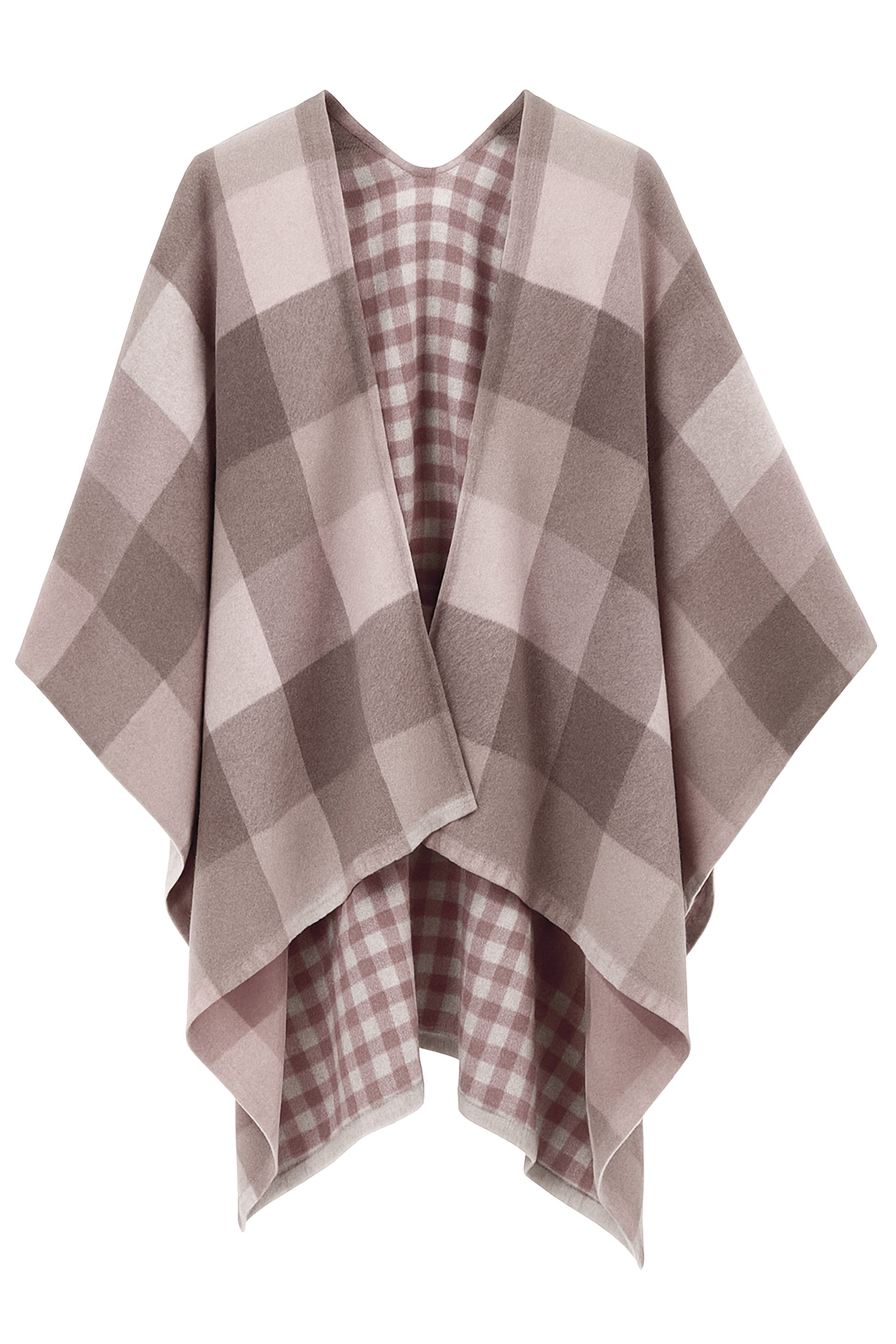 COLLEZIONE ALESSANDRO XXL-Schal Karo, (1-St), kuschelweich, Made in Italy