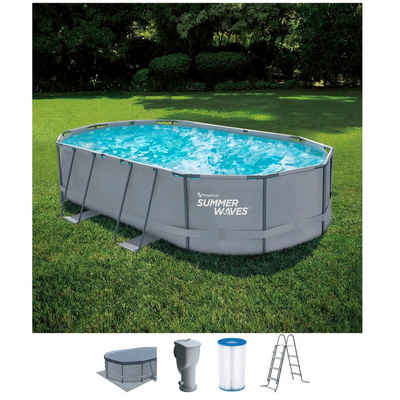 SummerWaves Framepool Active Frame (Set, 6-tlg), BxLxH: 305x488x107 cm