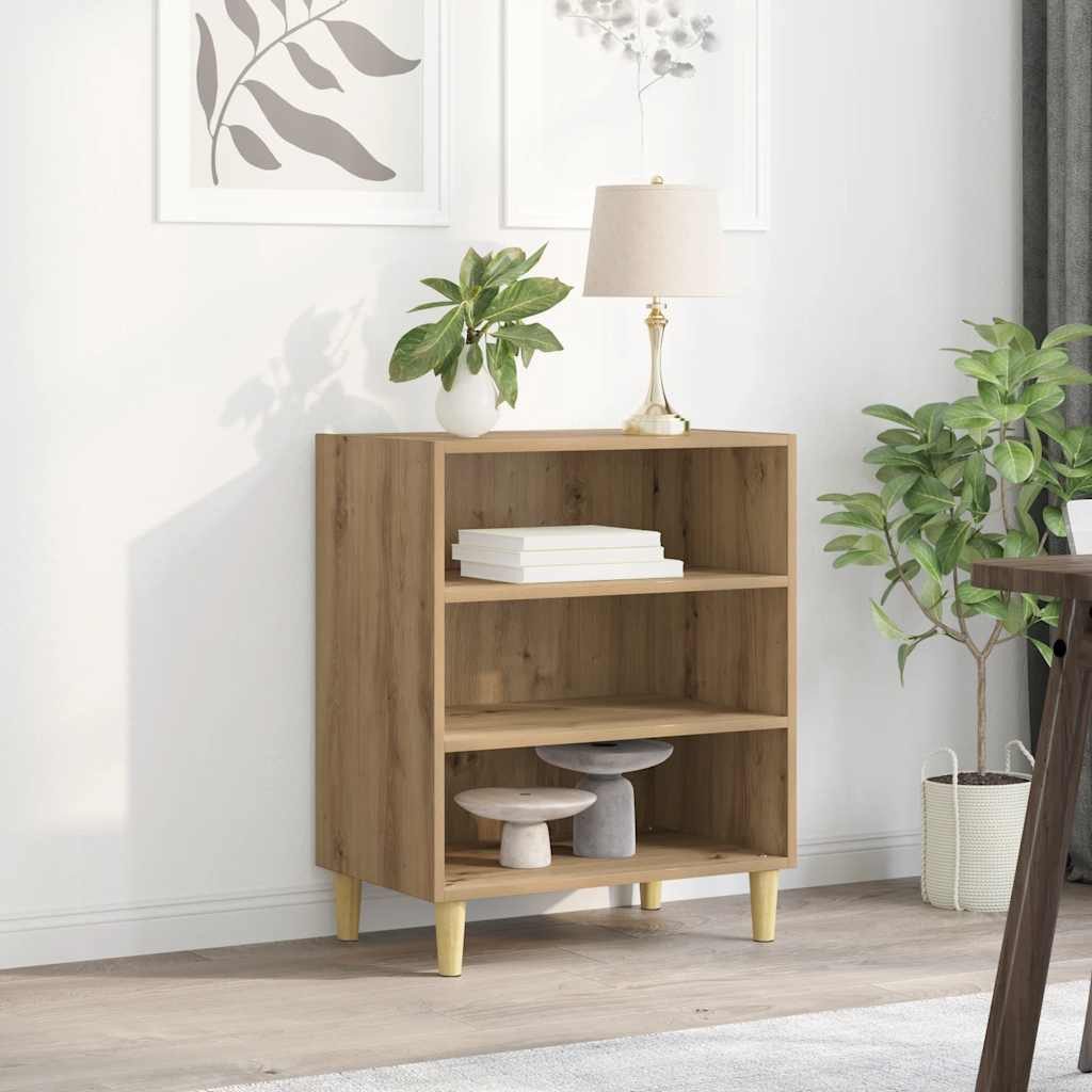 vidaXL Sideboard Sideboard Artisan-Eiche 57x35x75 cm günstig online kaufen