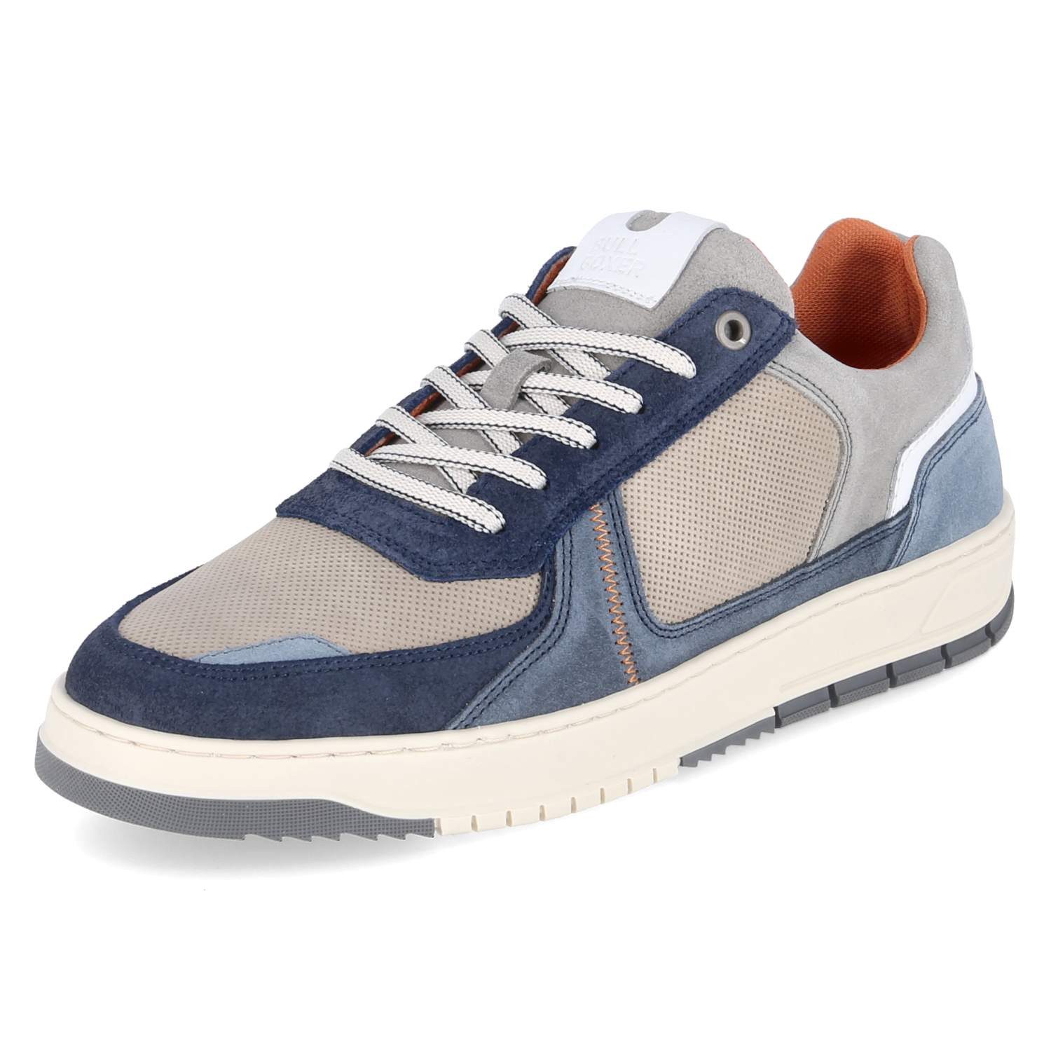 Bullboxer Bullboxer 7LT0010101 4100 Herren Leder blue Sneaker