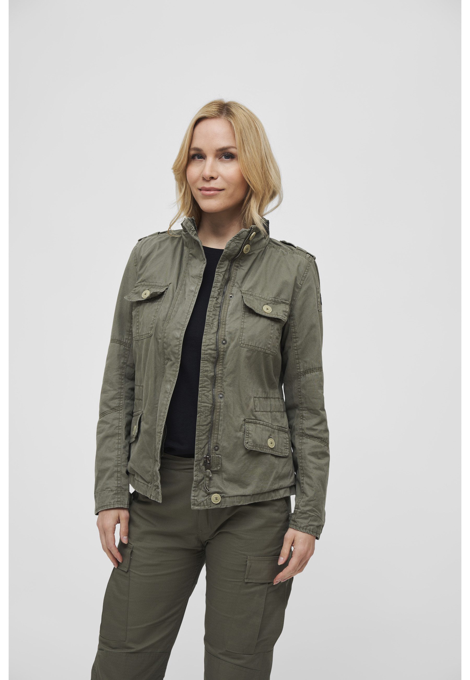 Brandit Allwetterjacke Brandit Damen Ladies Britannia Jacket (1-St) – Bild 4 von 5