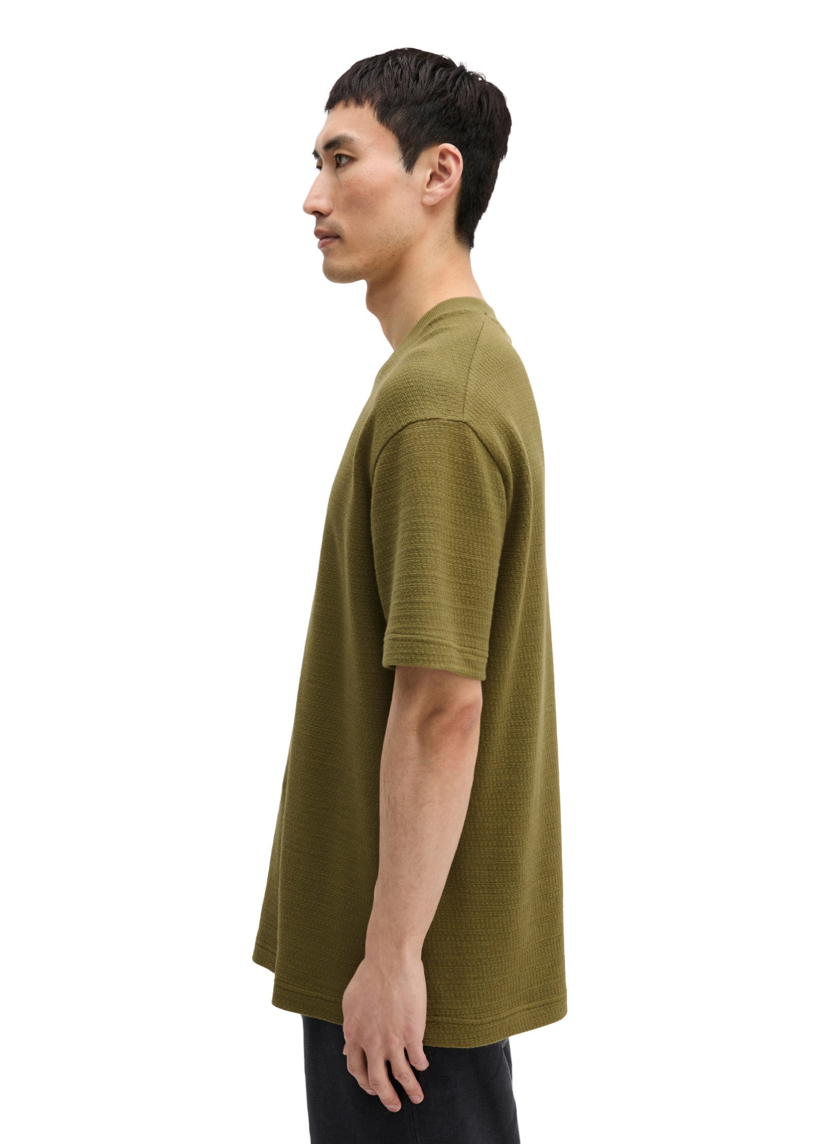 Marc O'Polo T-Shirt mit feiner Struktur