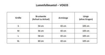 Hollert Winterjacke Lammfellmantel Shearling VO633