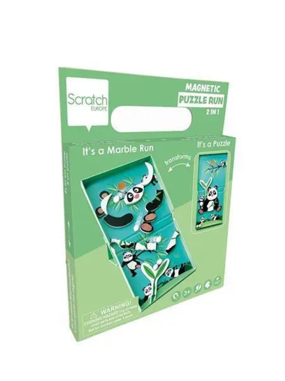 SCRATCH Spiel Magnetspiel Panda (Kinderspiel)