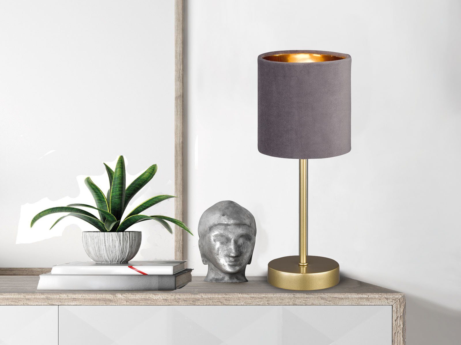 FISCHER & HONSEL LED Nachttischlampe, Dimmfunktion, günstig online kaufen