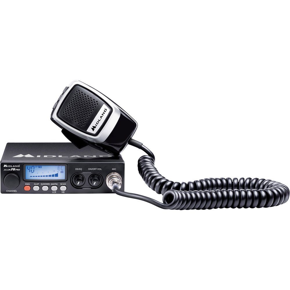 Funkgerät Midland Alan78 Pro, CB Funk C423.16 CB-Funkgerät