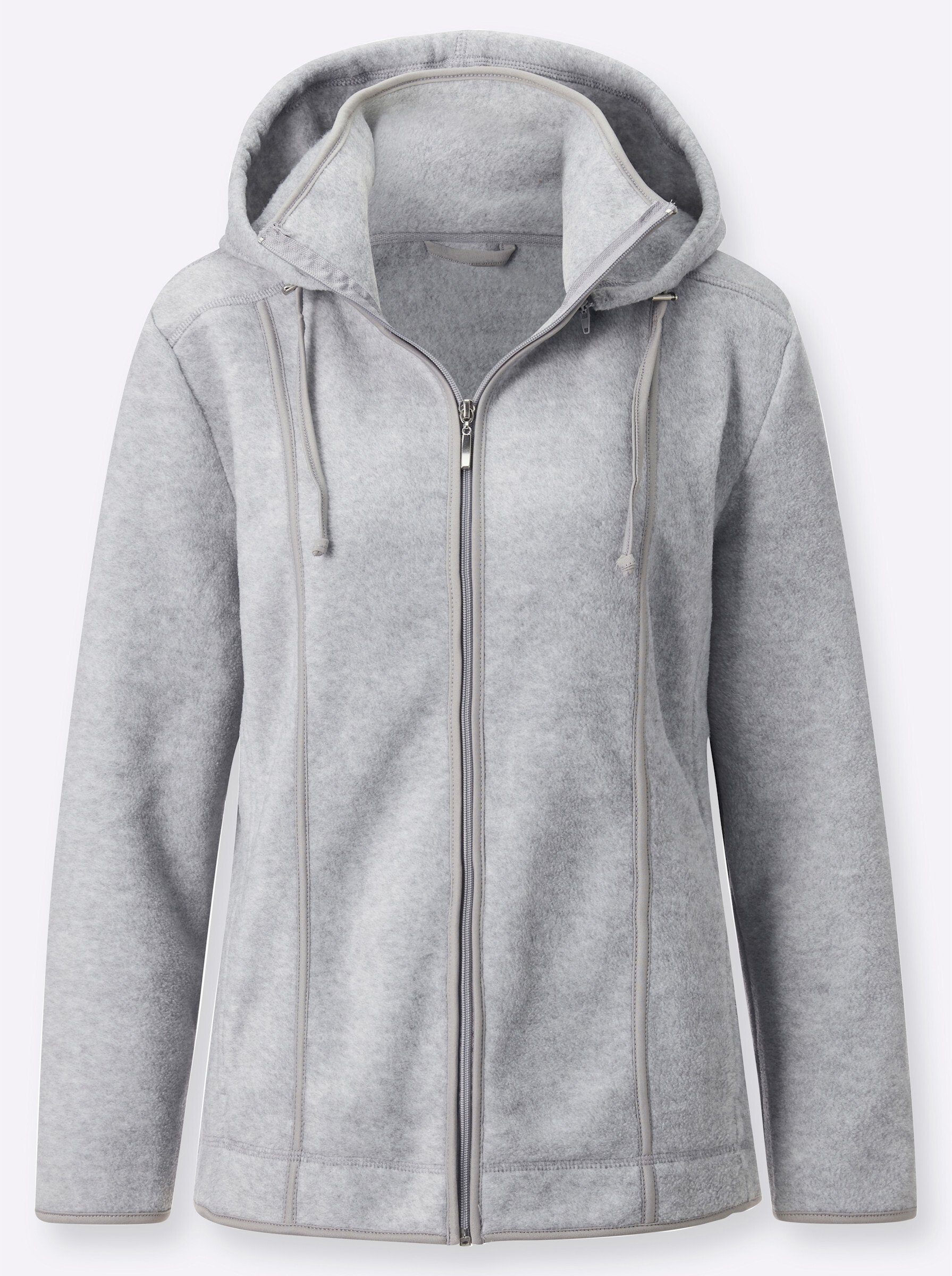Fleecejacke Fleece-Jacke Langarm