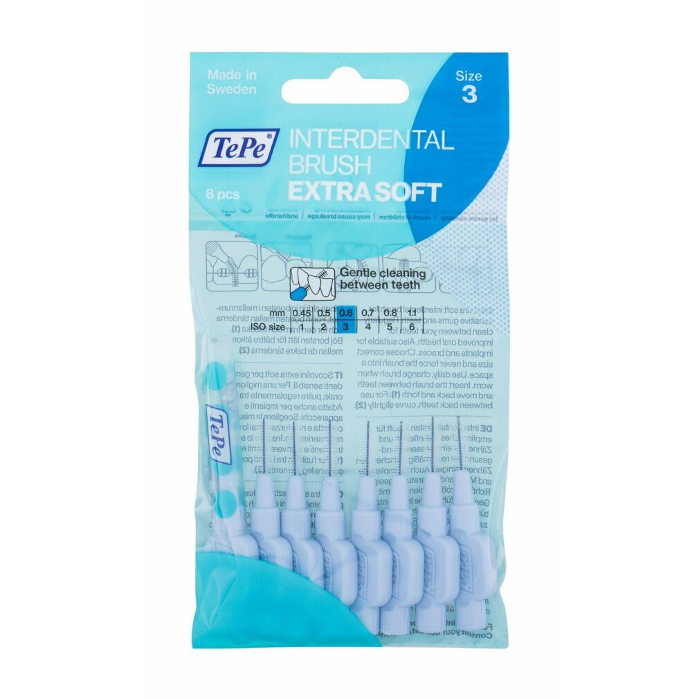 TePe Interdentalbürsten Interdentalbürste Extra Soft Blau ISO Gr. 3