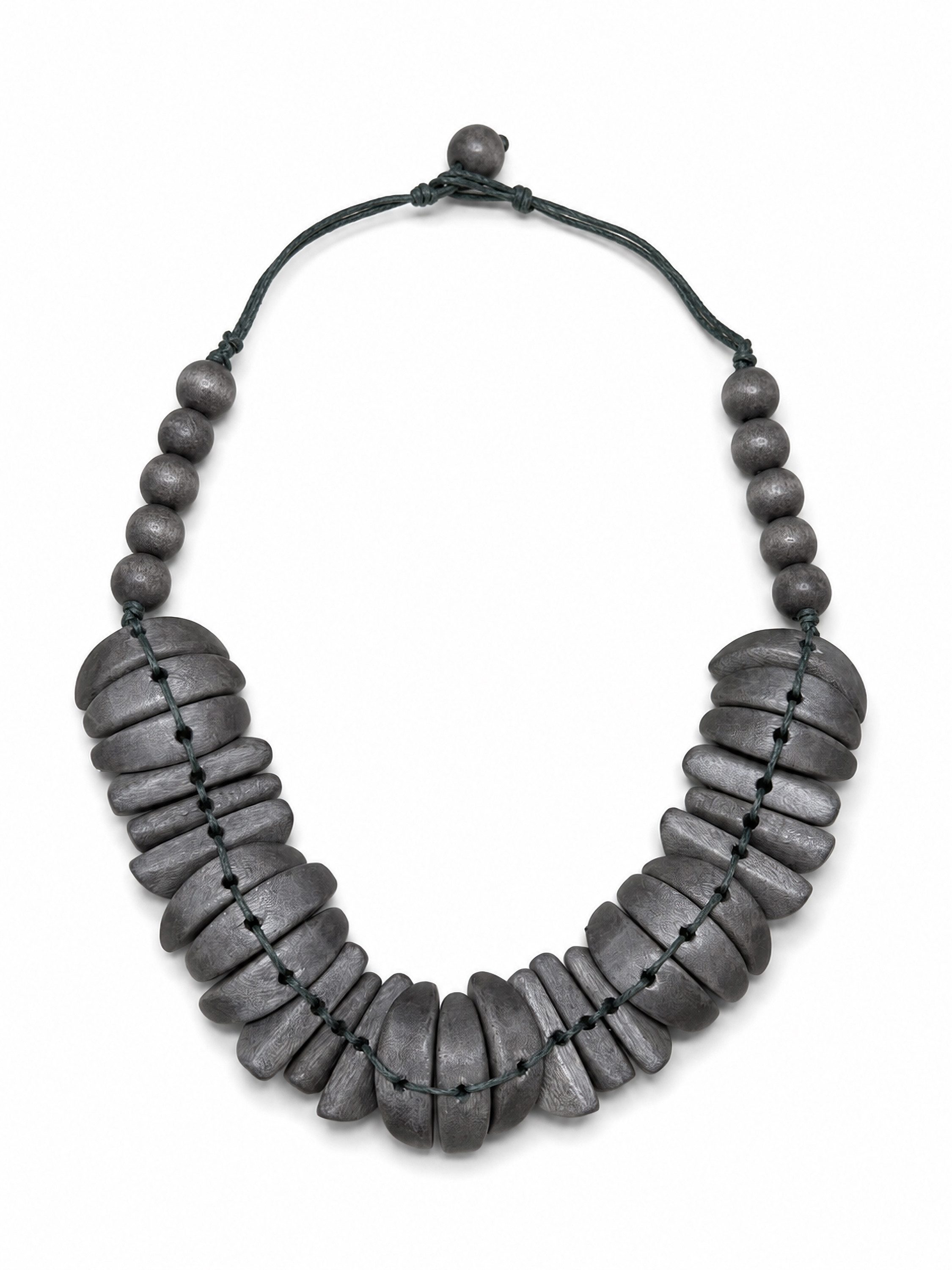 COLLEZIONE ALESSANDRO Kette mit Anhänger Rio, stylische Holzkette
