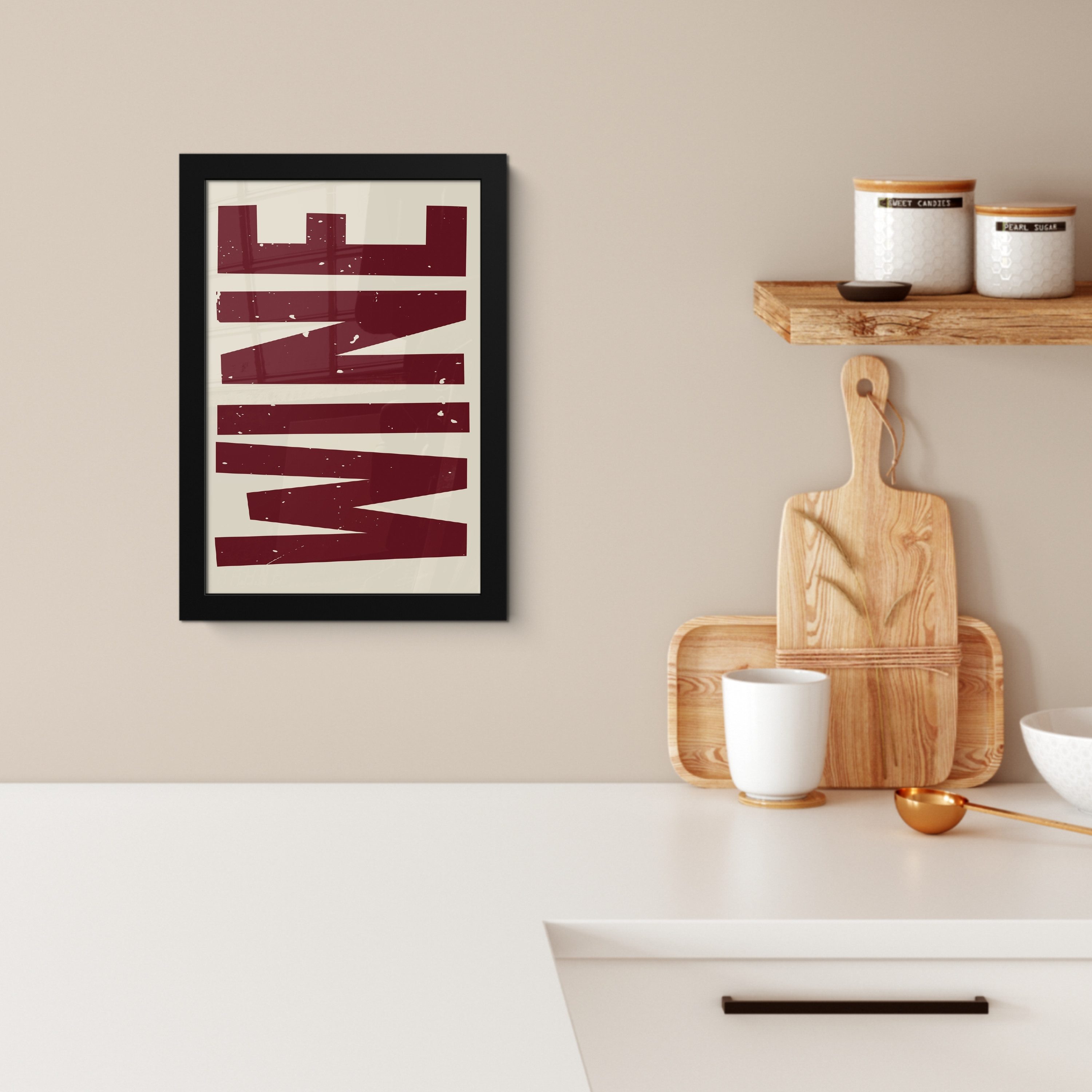 MuchoWow Poster Wein - Rot - günstig online kaufen