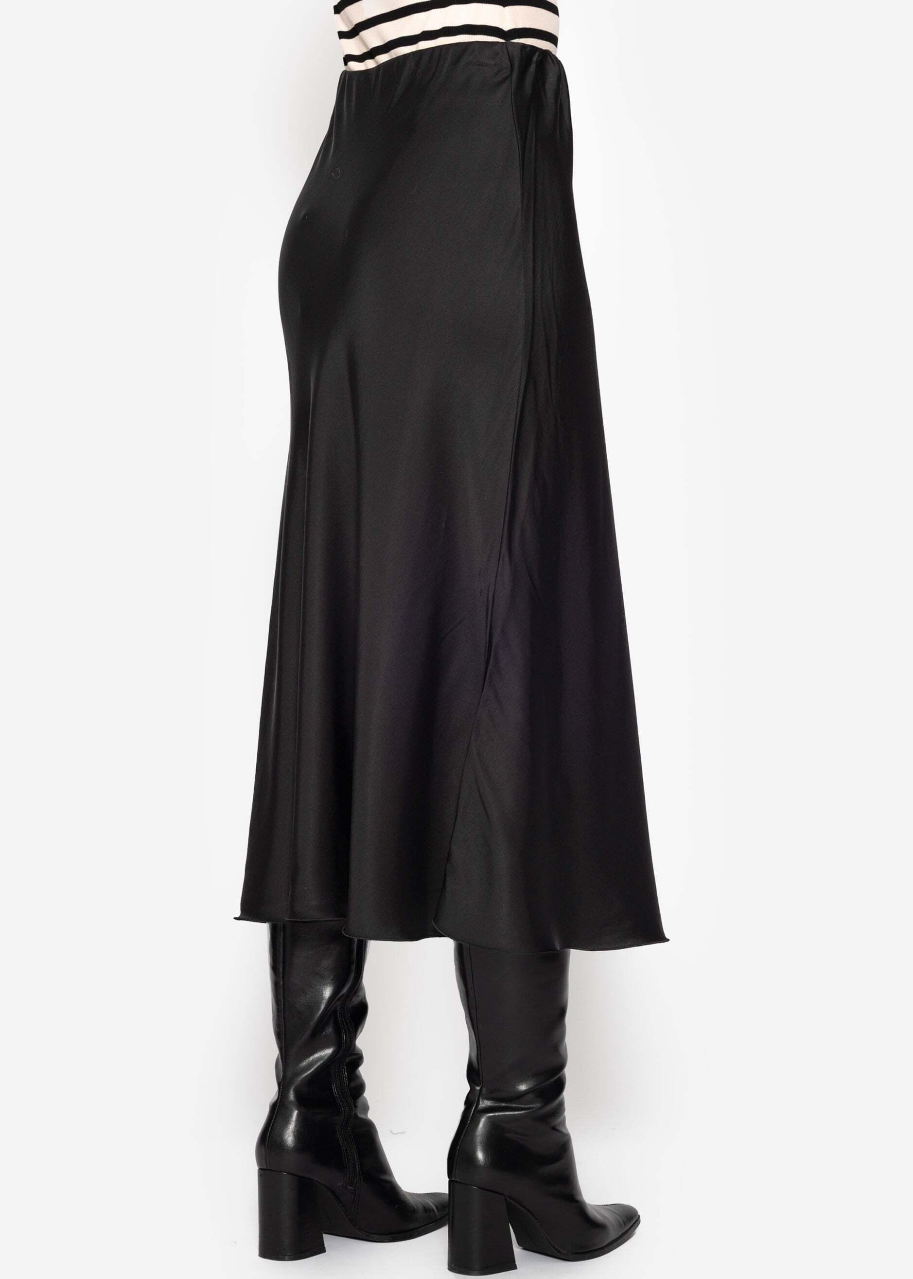 SASSYCLASSY Midirock Glamouröser Rock Damen in günstig online kaufen