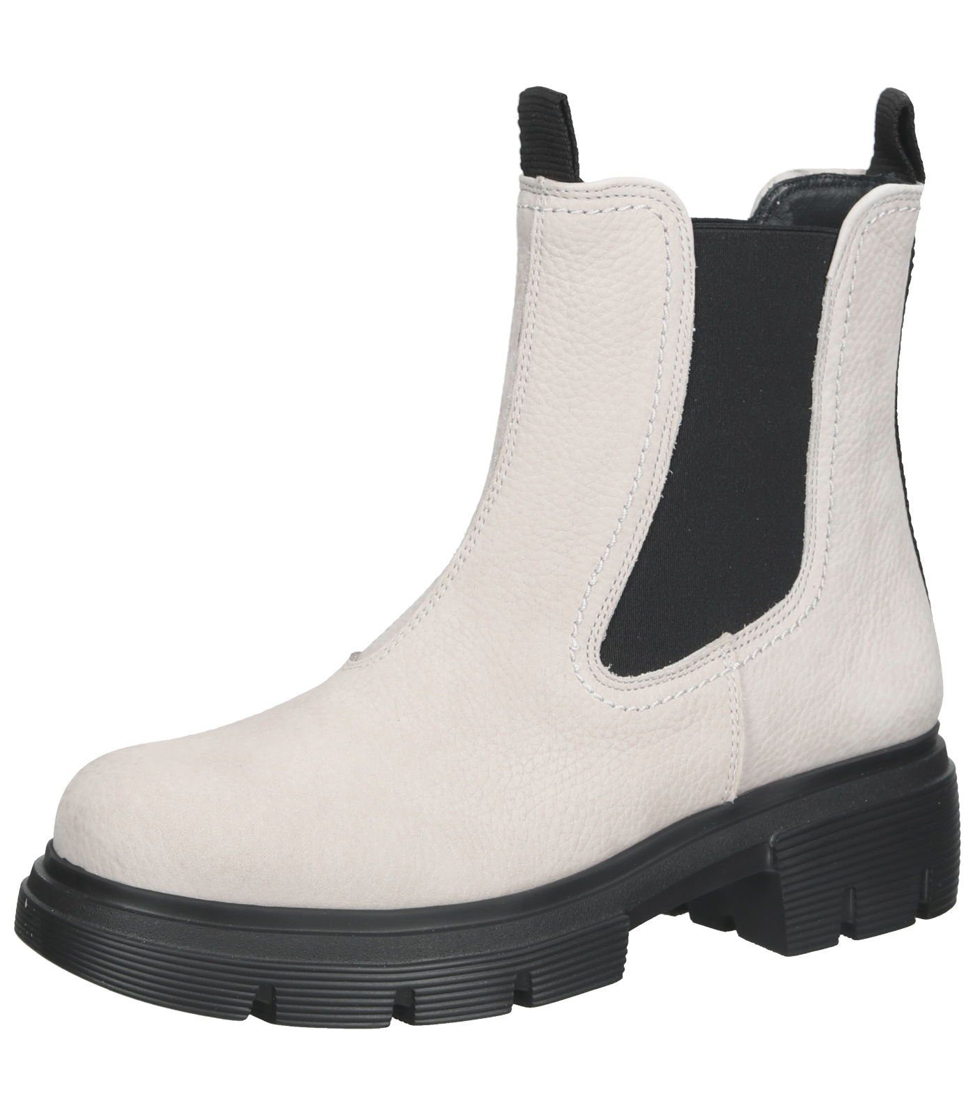 Paul Green Stiefelette Hellgrau Ankleboots Nubukleder