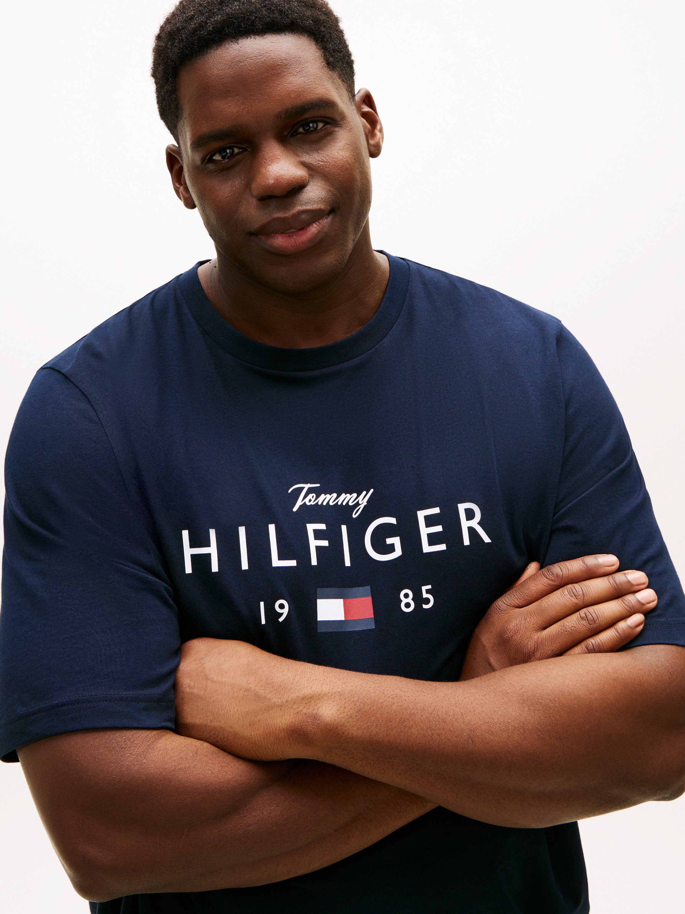 Tommy Hilfiger Big & Tall T-Shirt BT-BRAND LOVE BIG HILFIGER Rundhals, norm günstig online kaufen