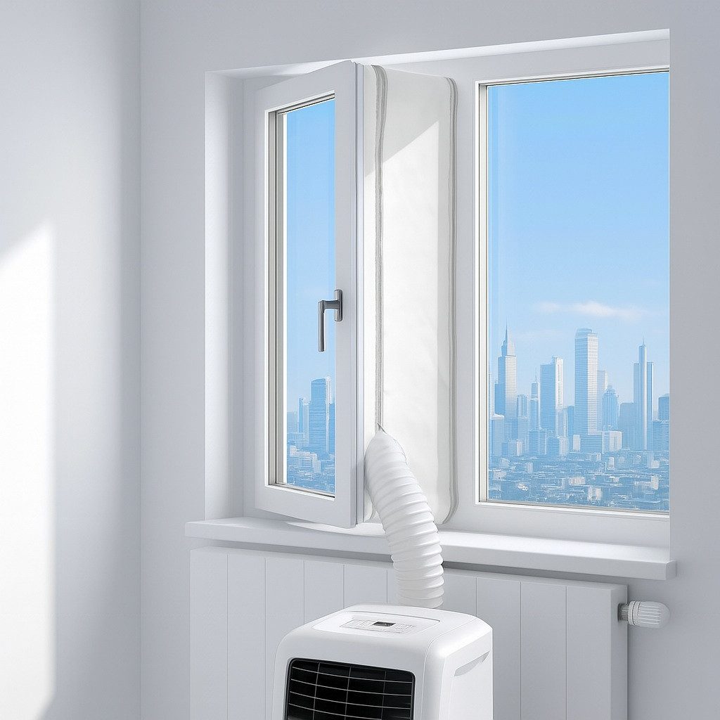 One Home Fenster-Set Erweiterung Fensterabdichtung für Mobile Klimageräte, günstig online kaufen