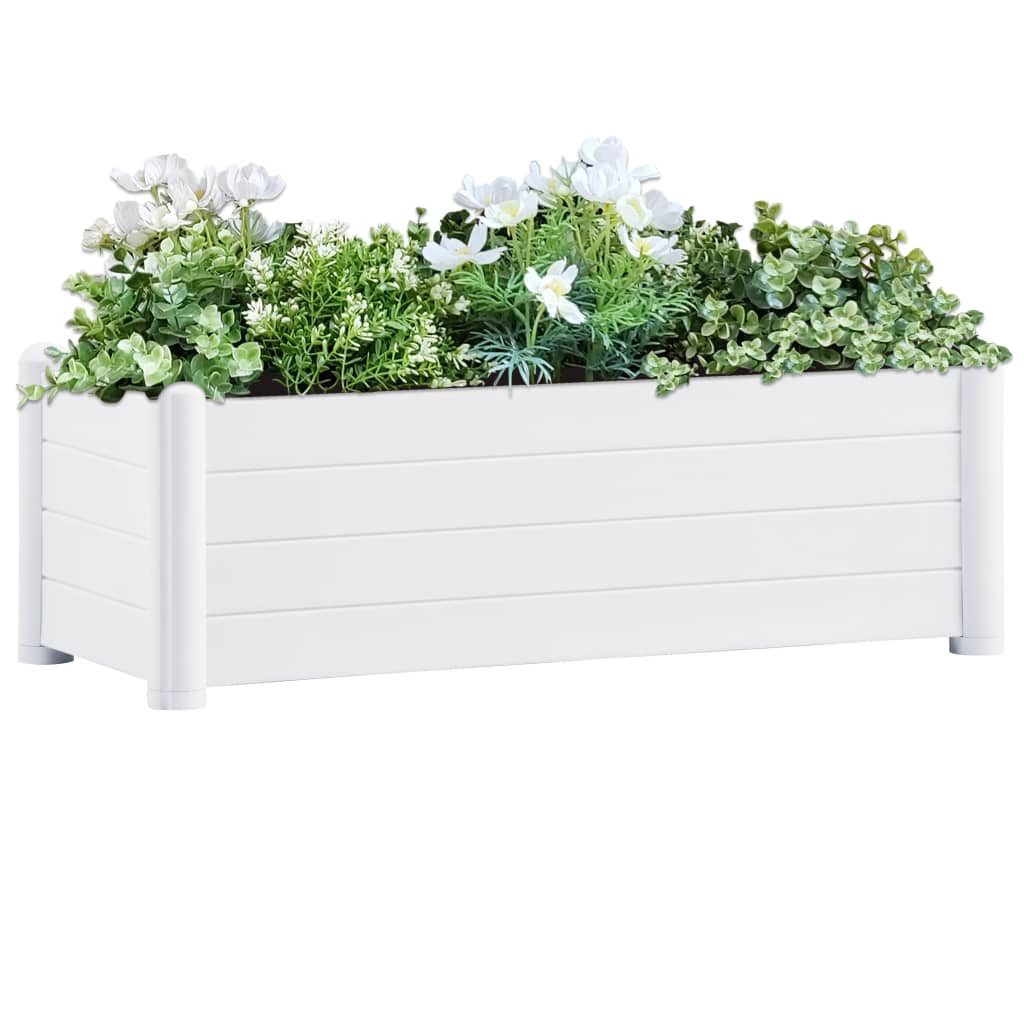 vidaXL Pflanzkübel 100 x 43 x 35 cm Pflanzkübel Blumenkübel Pflanzcontainer Pflanzgefäße