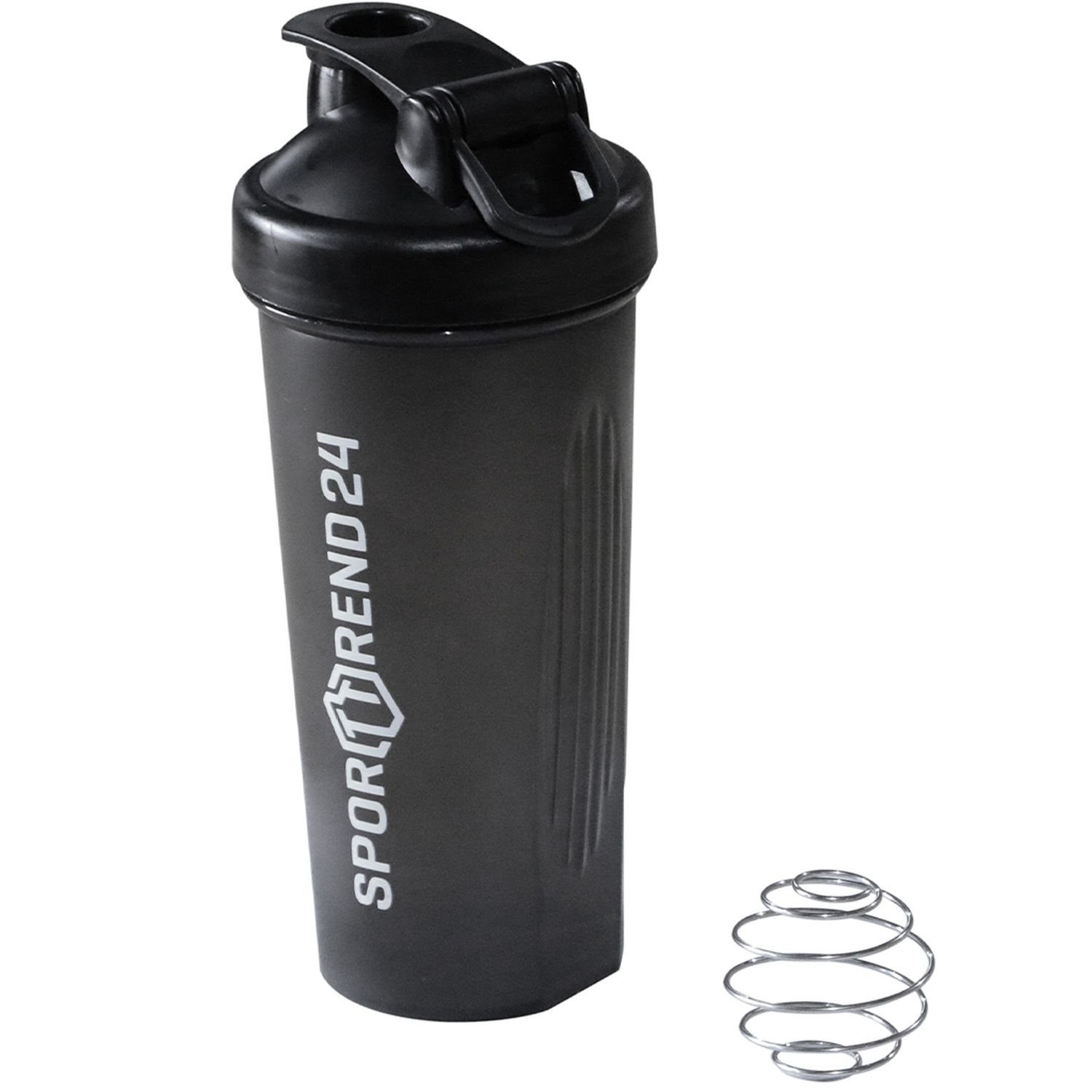 Sporttrend 24 Protein Shaker Shaker 600ml mit Eisenkugel – Bild 5 von 5