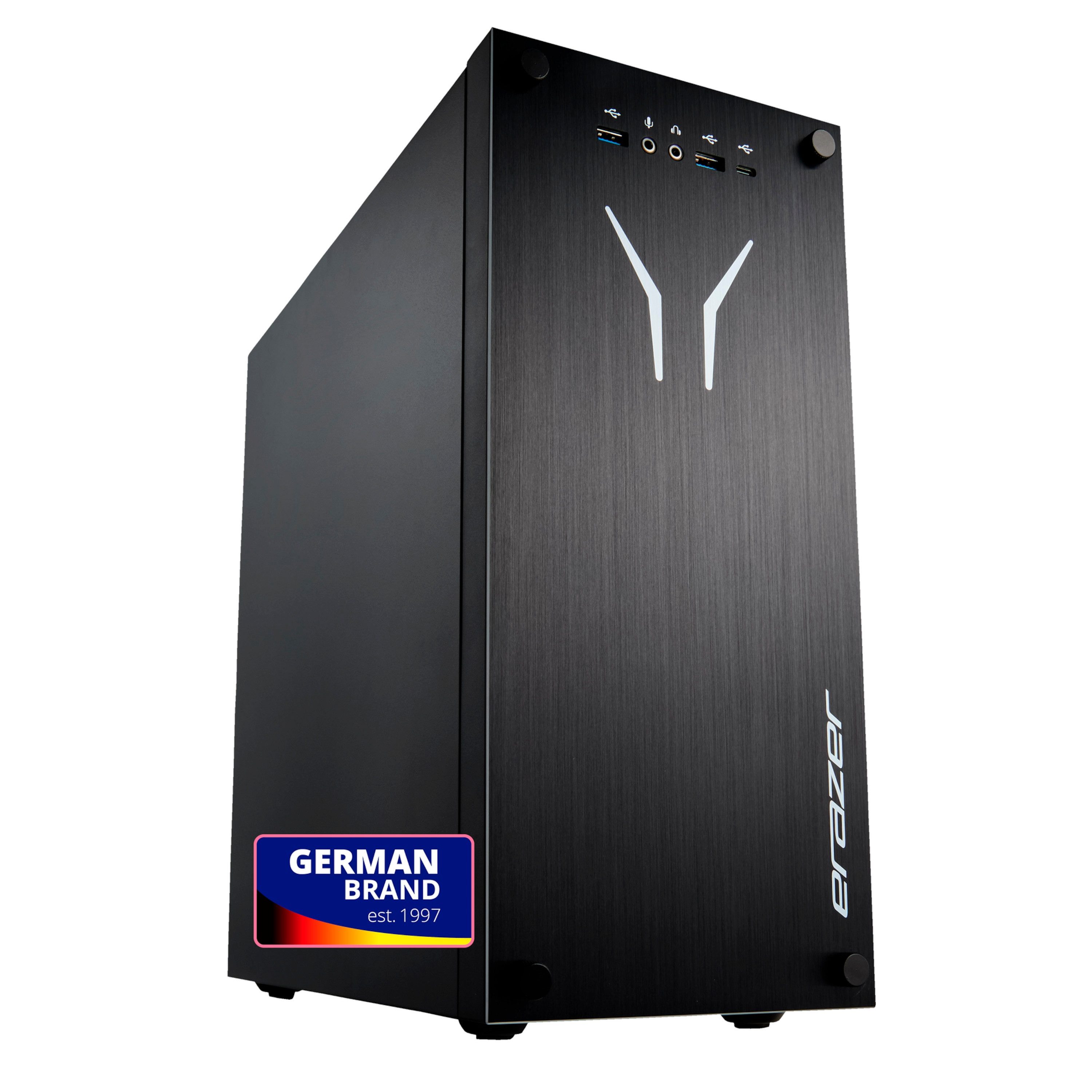 ERAZER Recon E30 Performance Gaming-PC (Intel Core Ultra 5 225, 16 GB RAM, 1000 GB SSD, Intel® Core™ Ultra 5 Prozessor, Windows 11 Home, 1 TB SSD, 16 GB RAM)