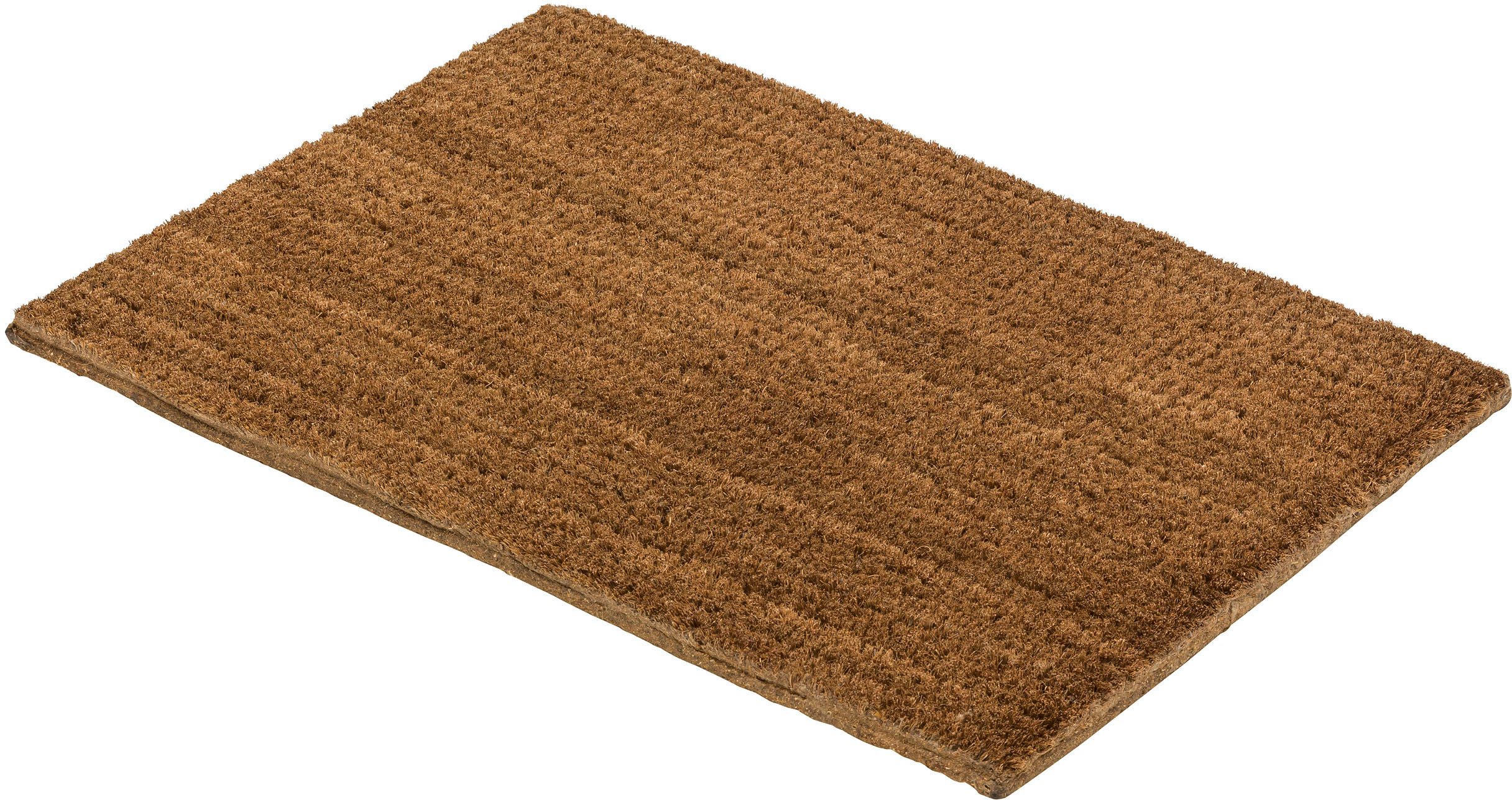 ASTRA Fußmatte Coco Eco 555, rechteckig, Höhe: 16 mm, Schmutzfangmatte, Kokosmatte, In -und Outdoor geeignet