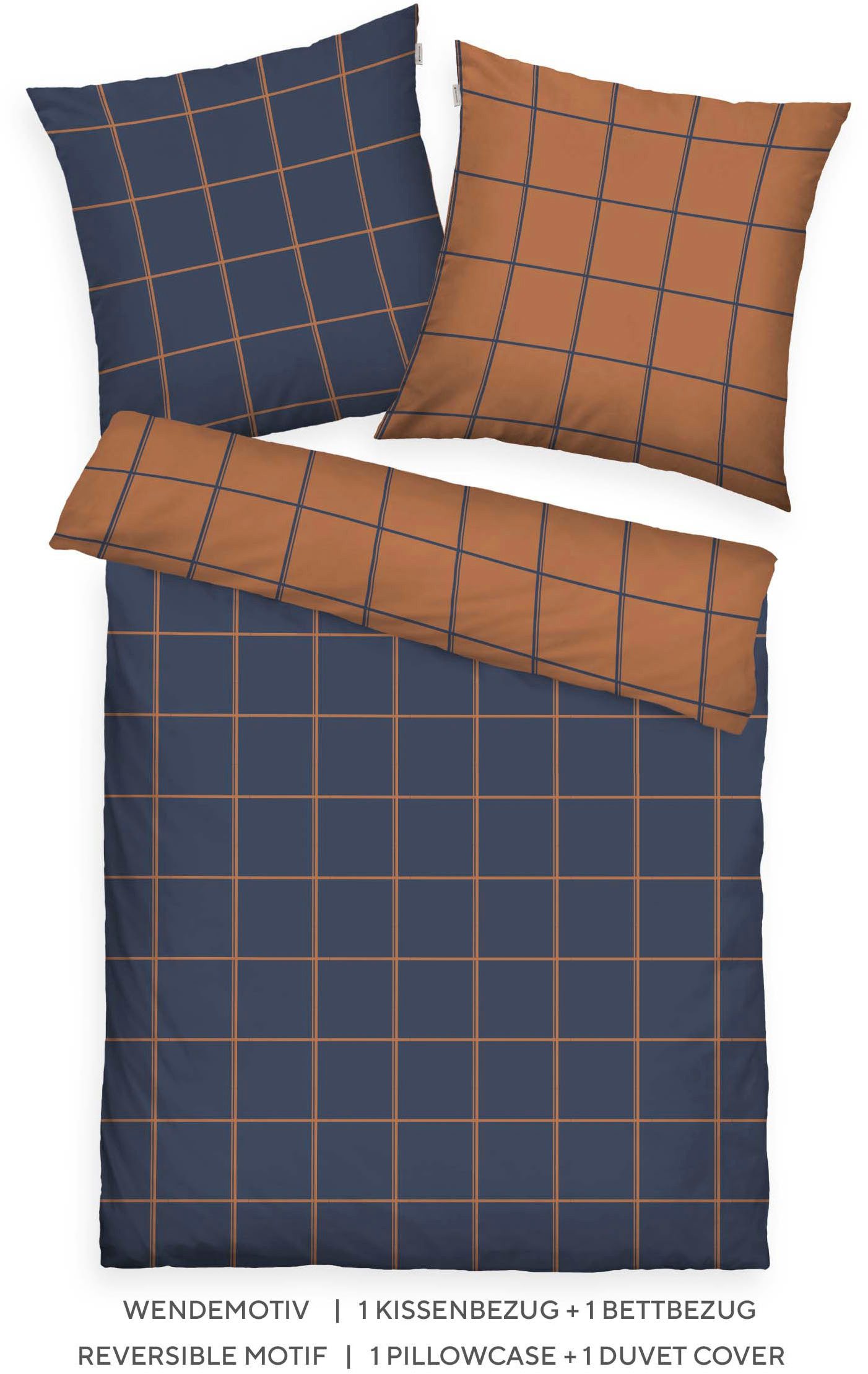TOM TAILOR HOME Bettwäsche LARGE CHECK günstig online kaufen