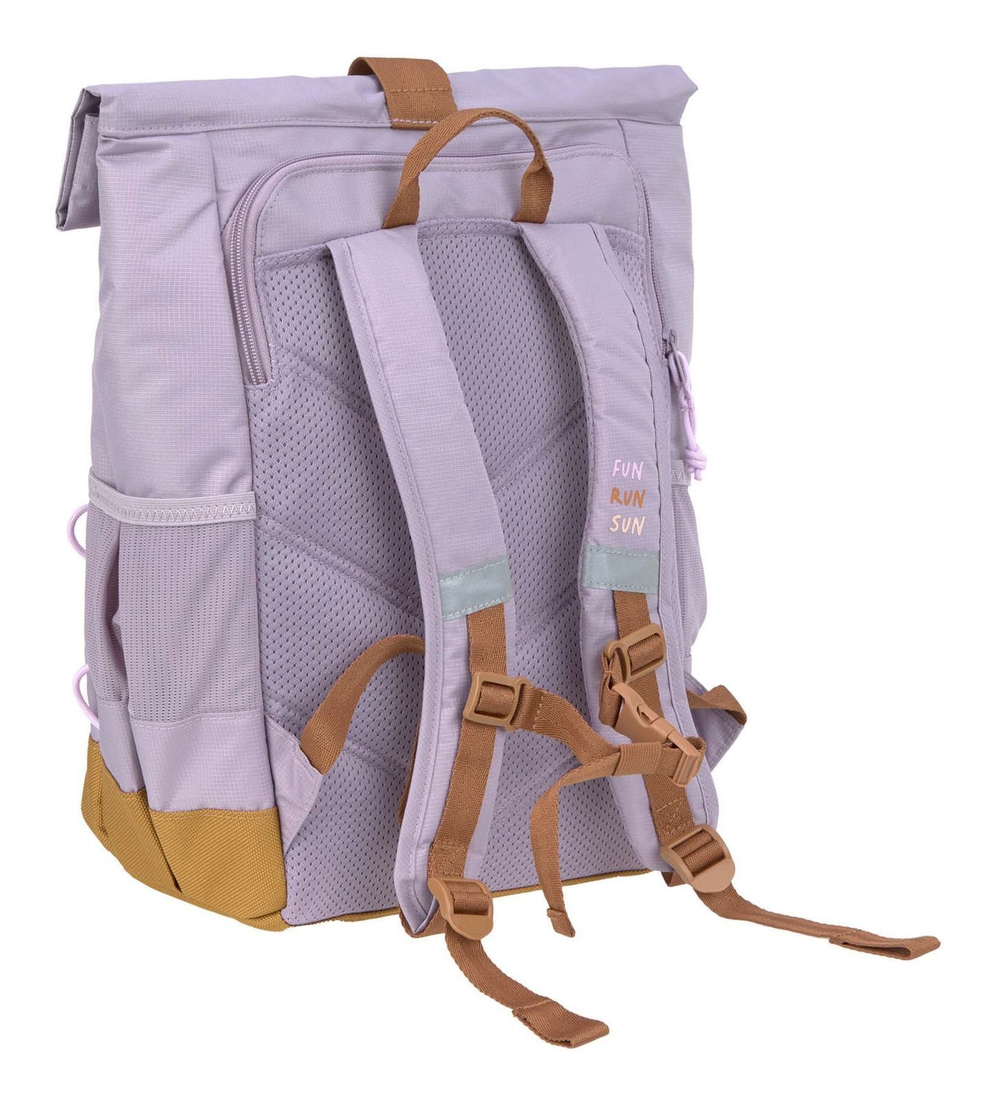 LÄSSIG Rucksack Medium Rolltop Backpack (Set, 2-tlg)