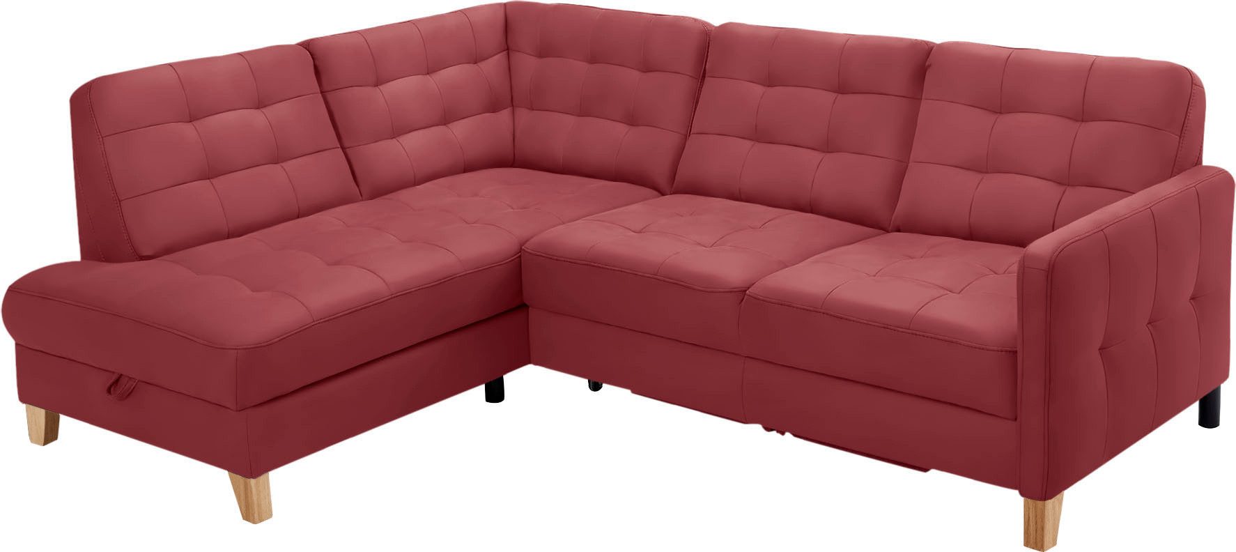 exxpo - sofa fashion Ecksofa Elio, wahlweise mit Bettfunktion und Bettkasten, in vielen Bezugsqualitäten