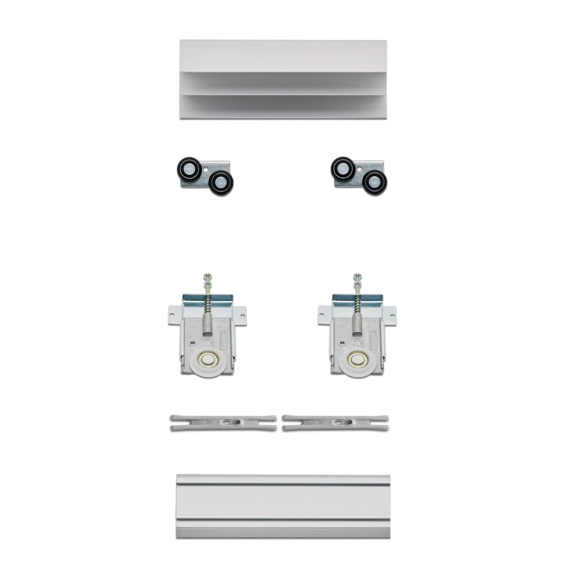 Schiebetür Schiebetürbausatz inkl. Rollen für 2 oder 3 Meter
