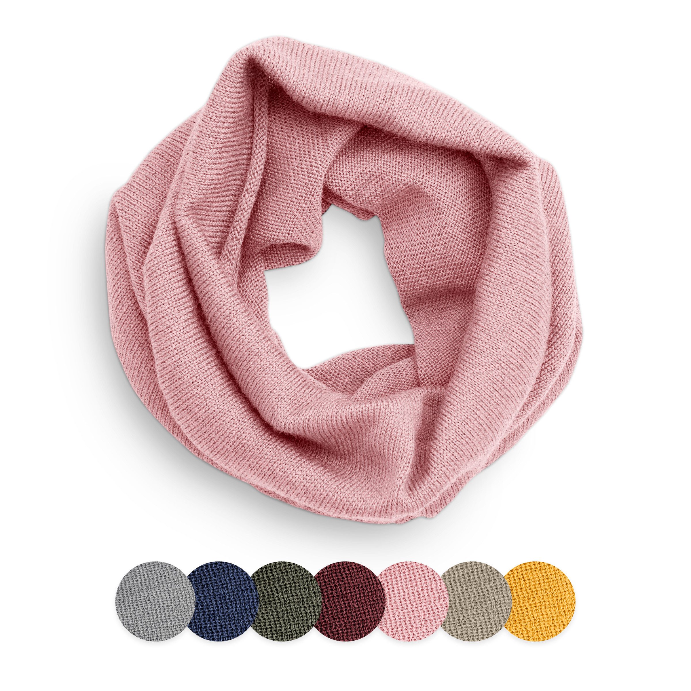 Ehrenkind Strickschal Schlauchschal für Kinder, aus Merino Schurwolle, (Feinstrick), Made in Germany