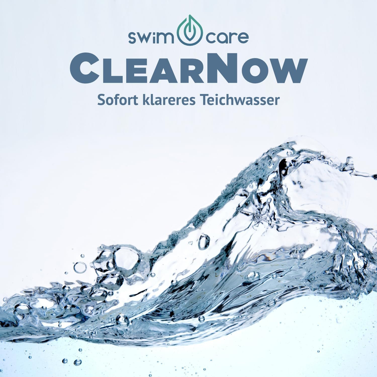 swimcare Teichpflege ClearNow - Sofort klareres Teichwasser, Sofortige Wirkung
