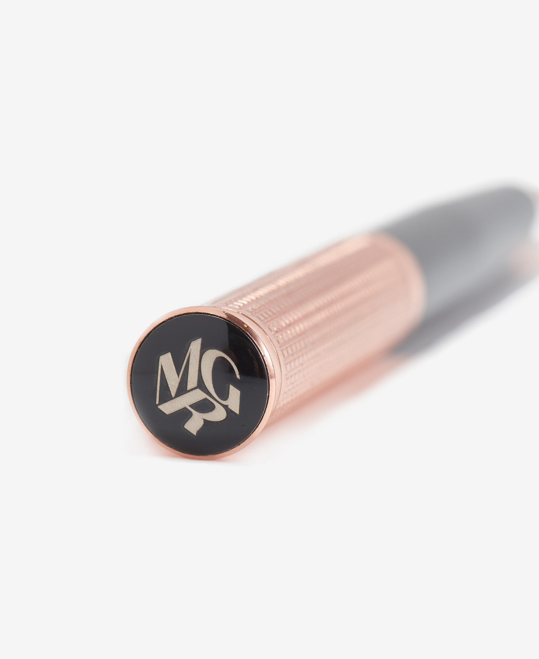 GLAMIRA Kugelschreiber Metallkugelschreiber - Schwarz mit Roségold, (1-tlg), elegantes Design, Metallgehäuse